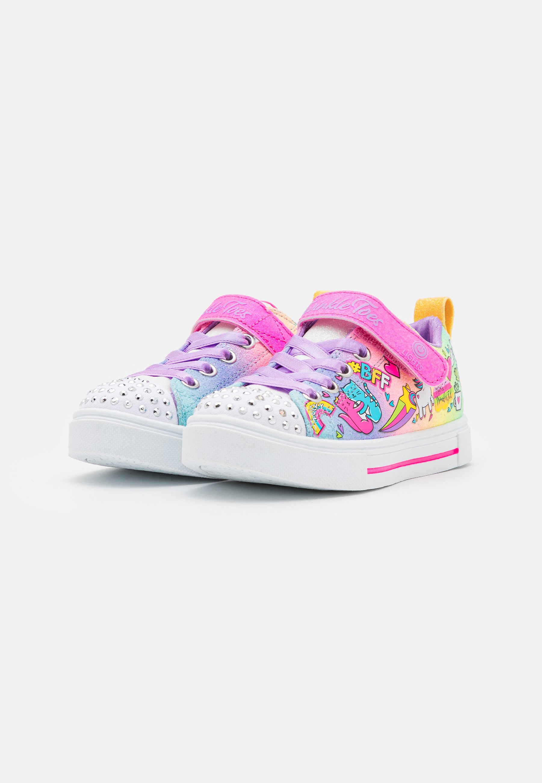 Skechers TWINKLE SPARKS - Trainers - multi-coloured