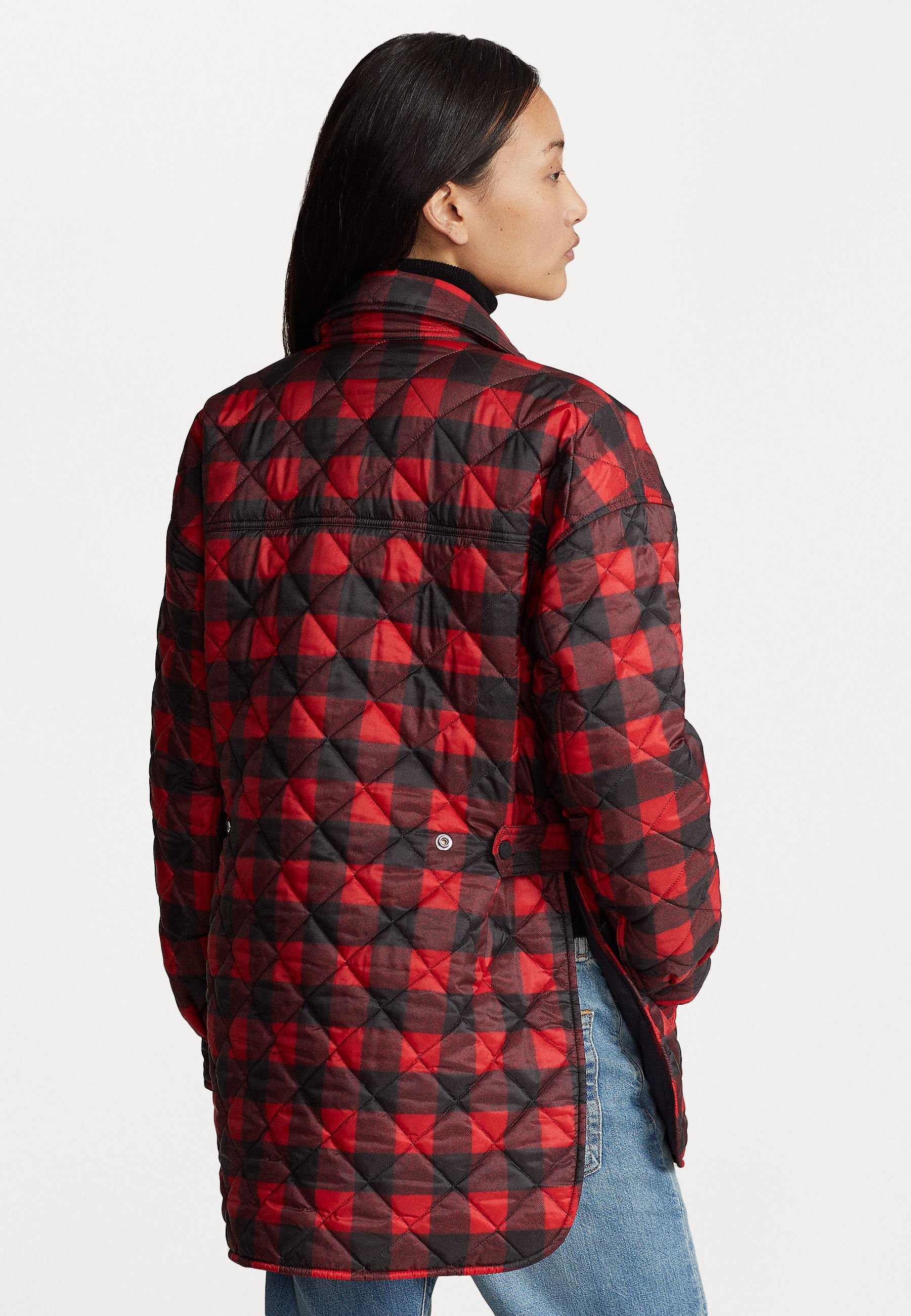 Polo Ralph Lauren INSULATED COAT - Light jacket - holiday plaid/multi-coloured