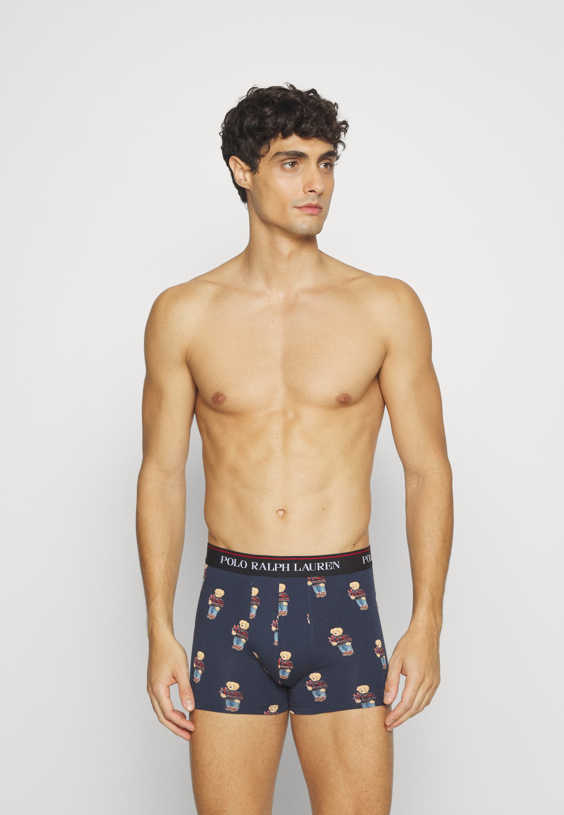 Polo Ralph Lauren TRUNK 2 PACK - Pants - dark blue/red/dark blue