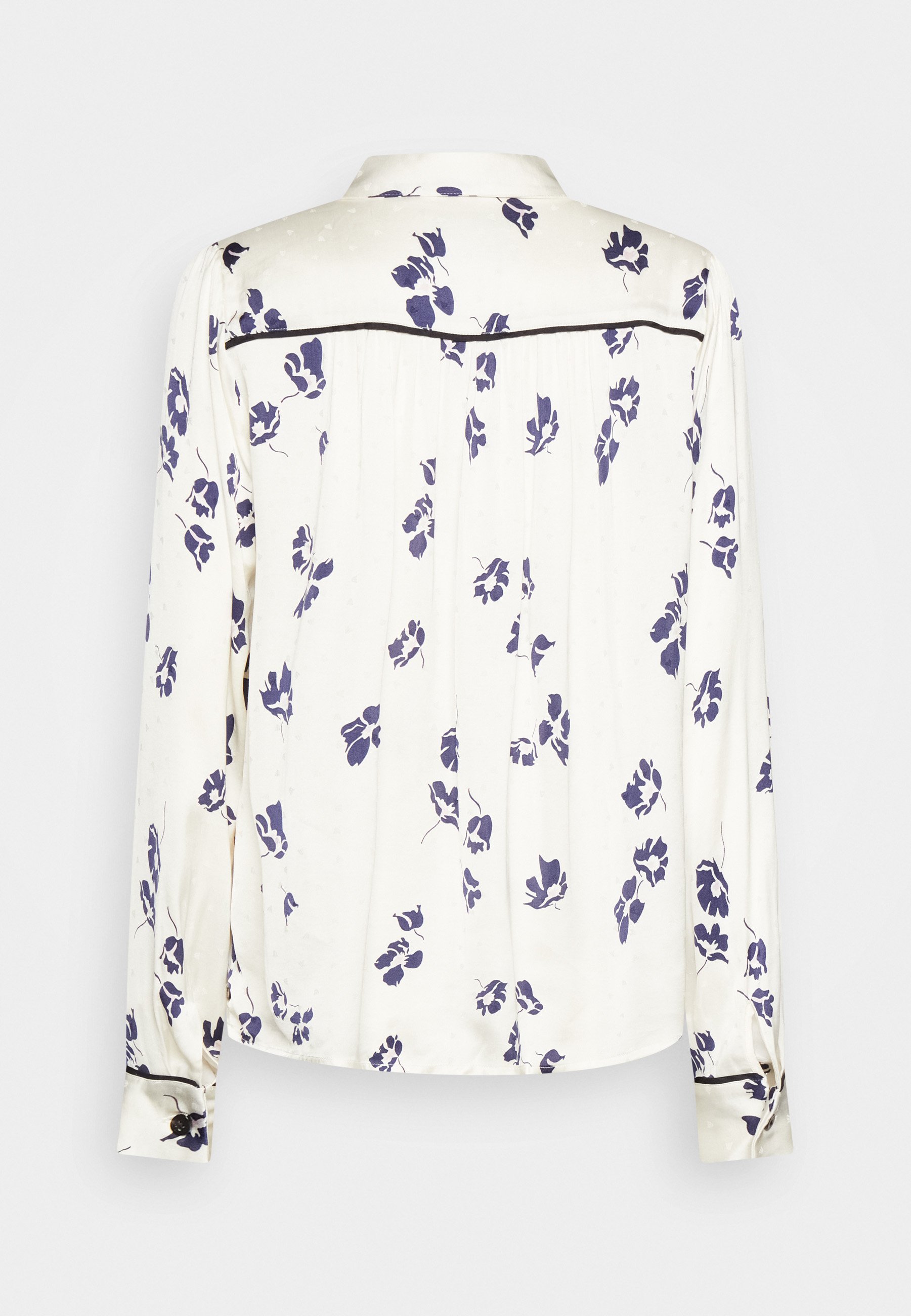 Scotch & Soda PIPING DETAIL - Button-down blouse - tulips/multi-coloured