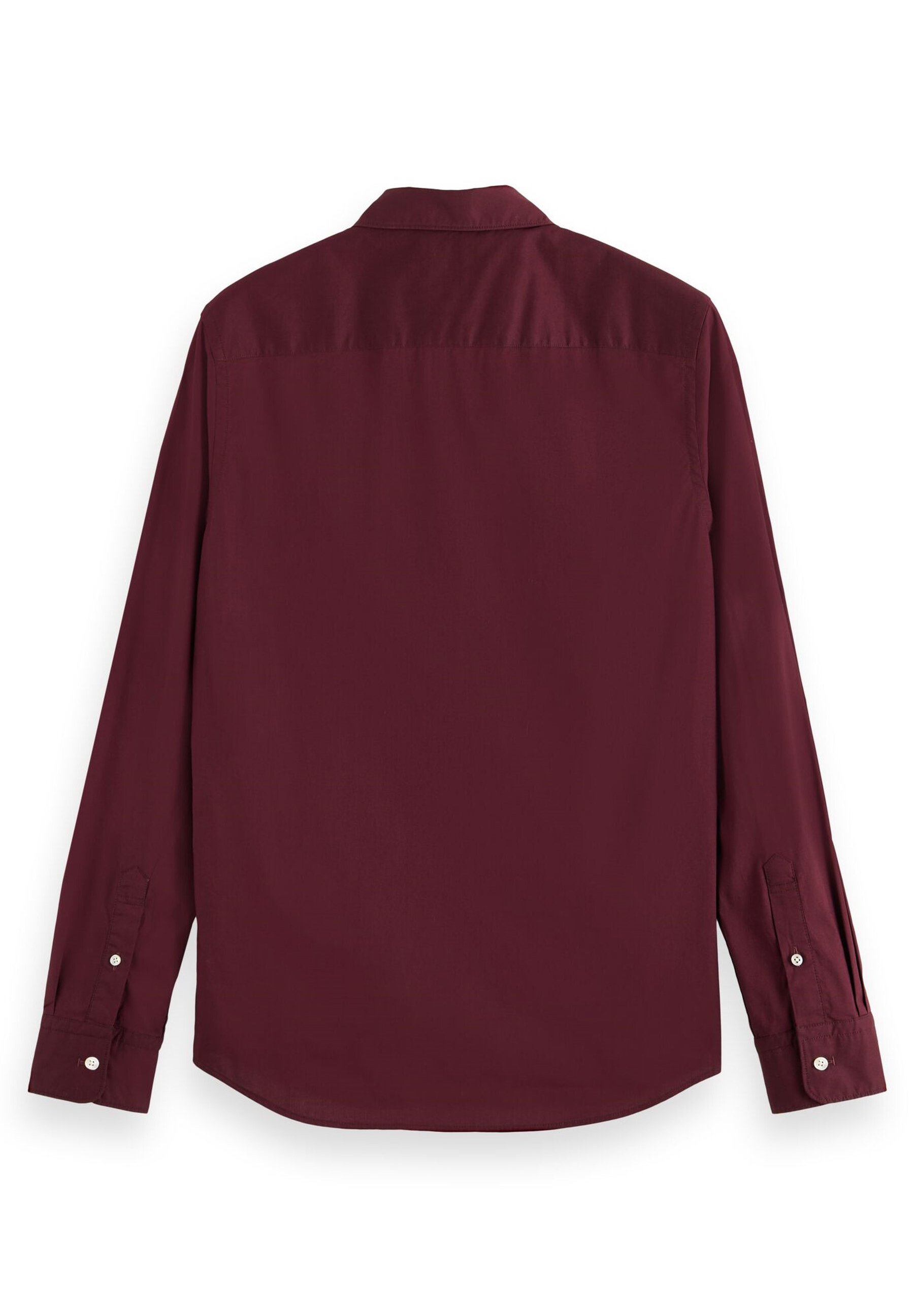 Scotch & Soda ESSENTIAL SOLID POPLIN  - Shirt - berry wine/berry