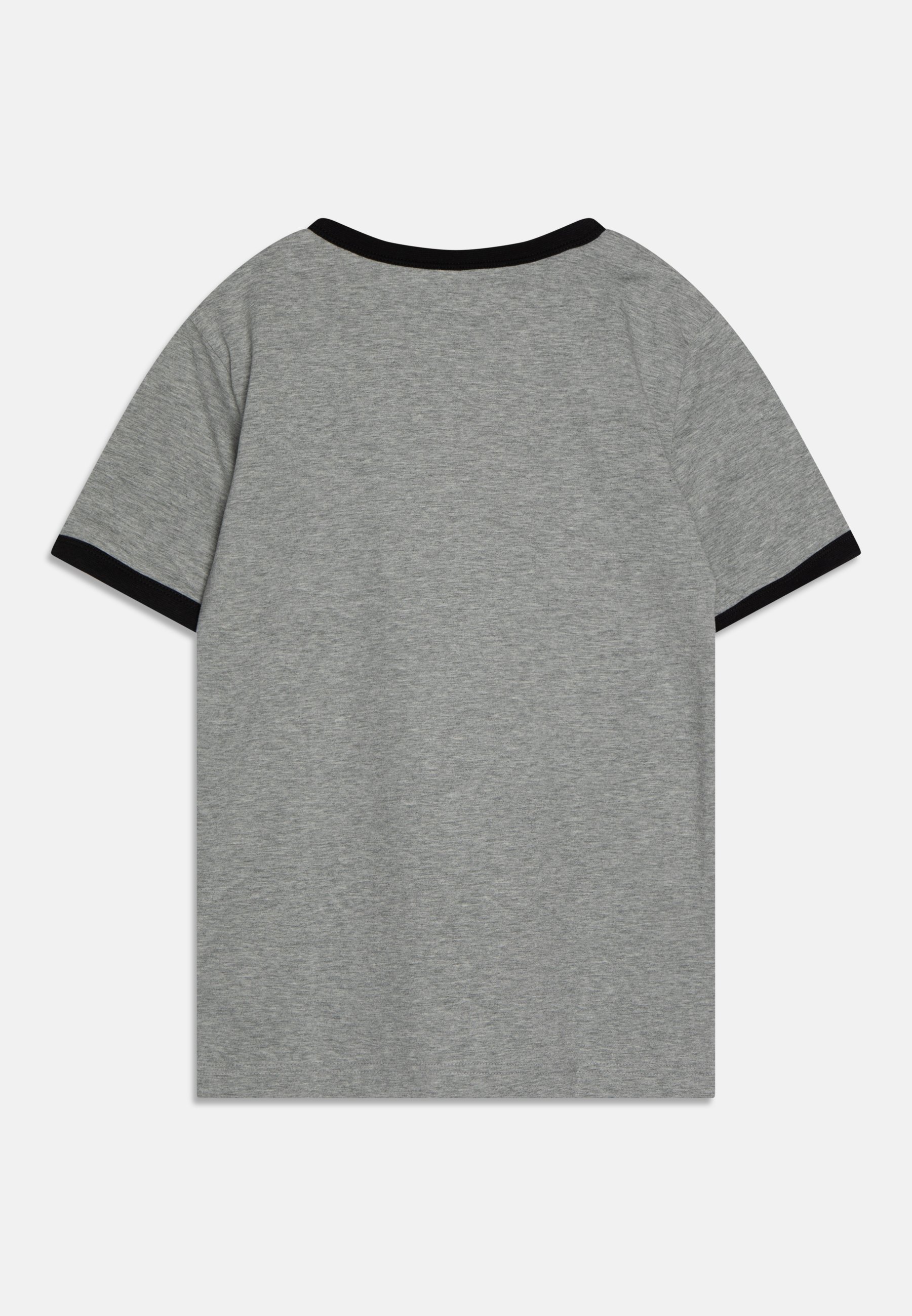 Converse CORE RINGER TEE - Print T-shirt - dark grey heather/black/grey