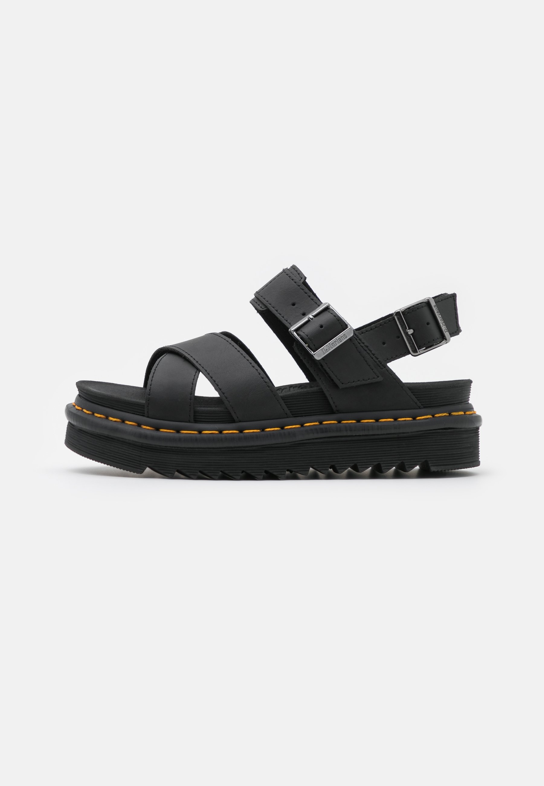 Dr. Martens VOSS - Platform sandals - black hydro/black