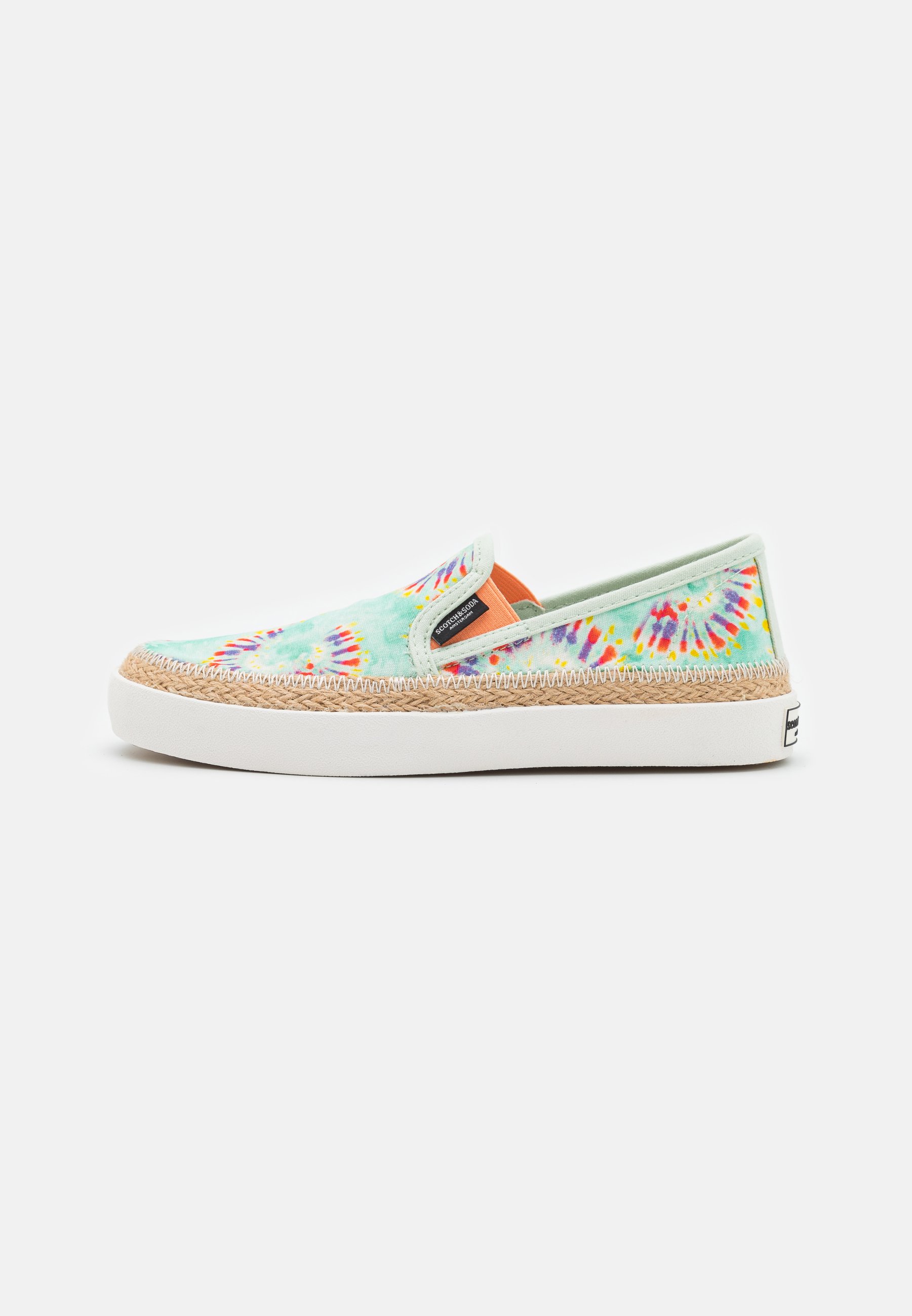 Scotch & Soda IZOMI  - Slip-ons - mint tie dye/mint