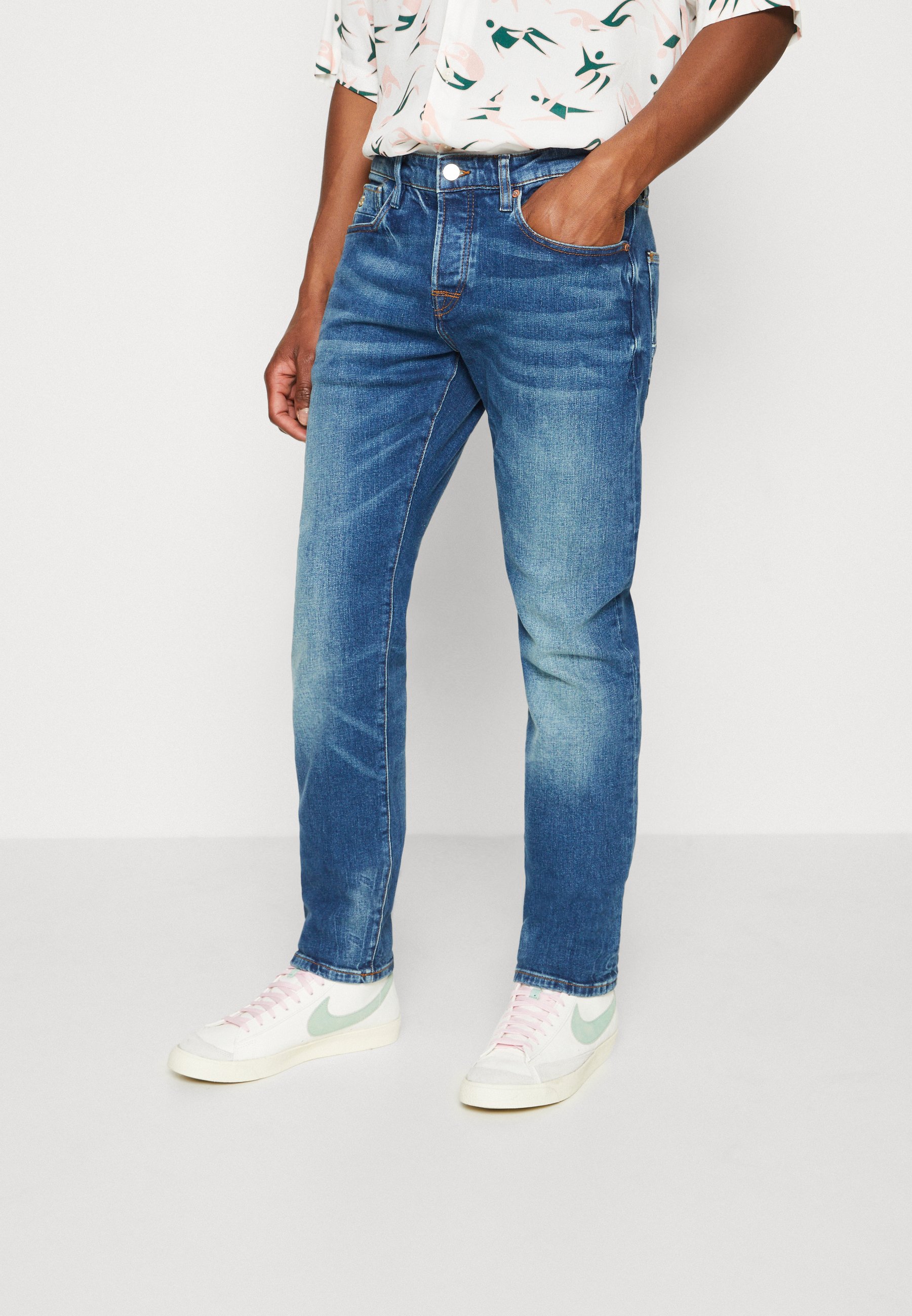 Scotch & Soda SKIM  - Jeans Skinny Fit - blauw breath/metallic blue