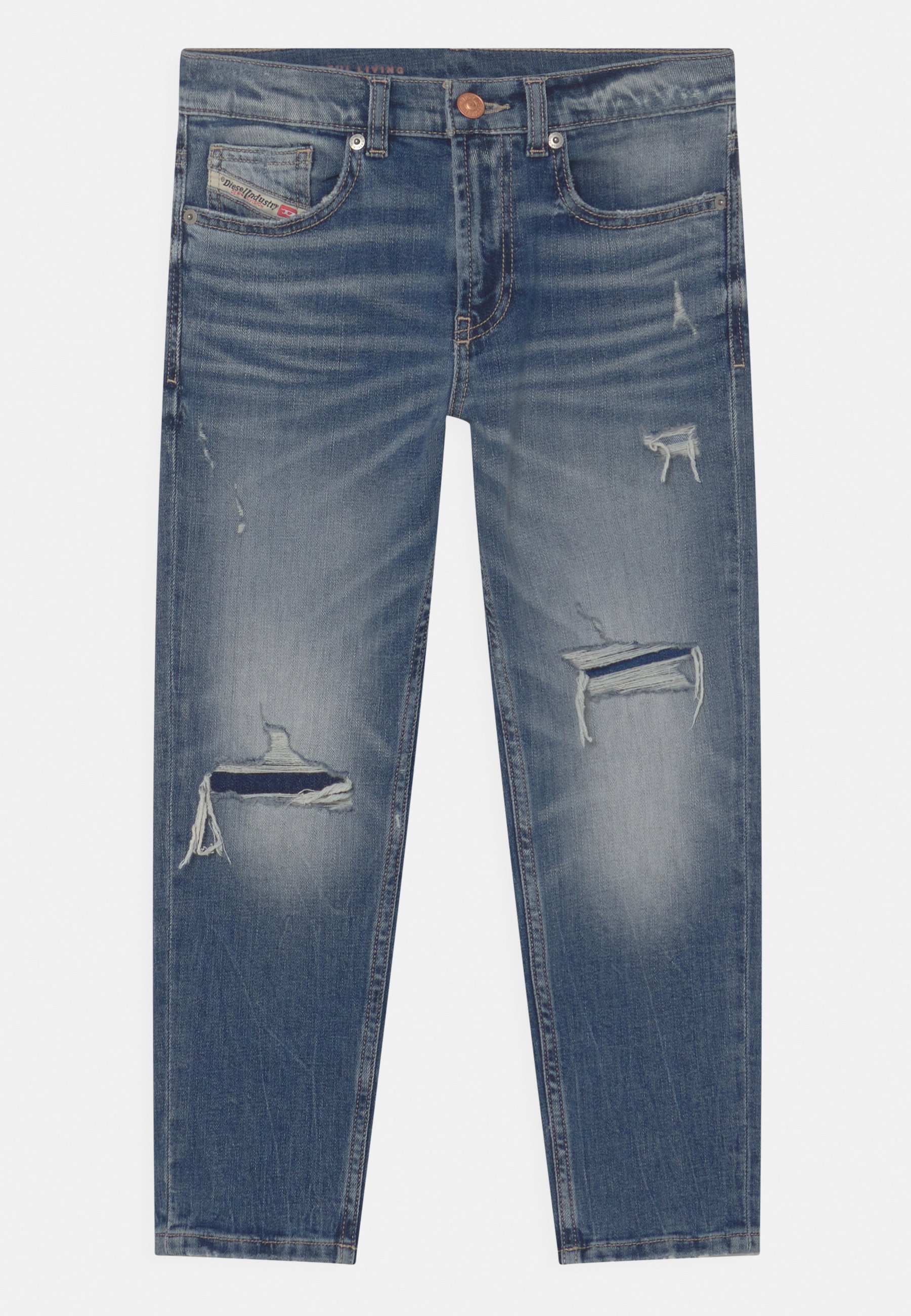 Diesel LUCAS UNISEX - Straight leg jeans - blue denim