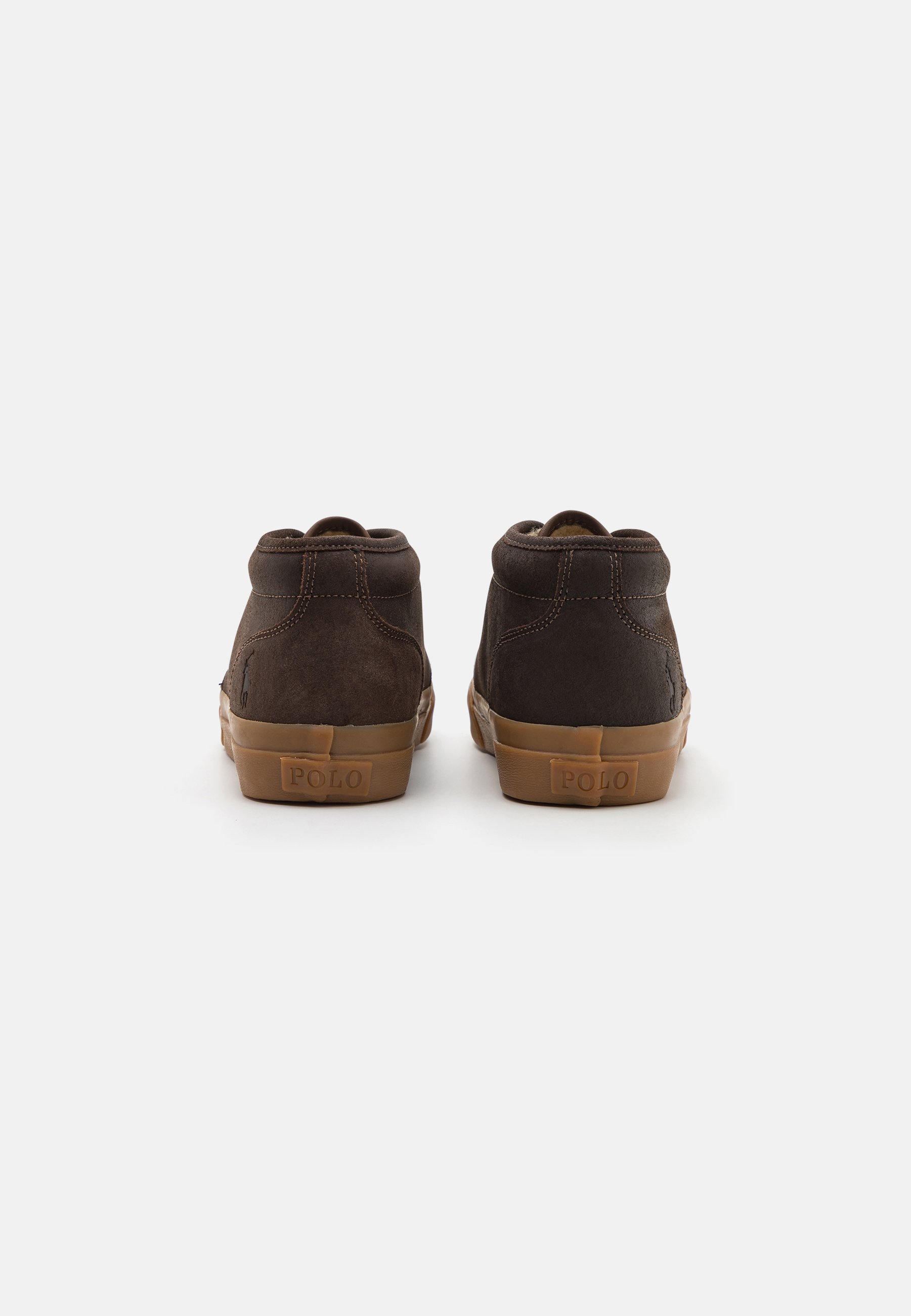 Polo Ralph Lauren KEATON LACE UNISEX - Trainers - chocolate brown/brown