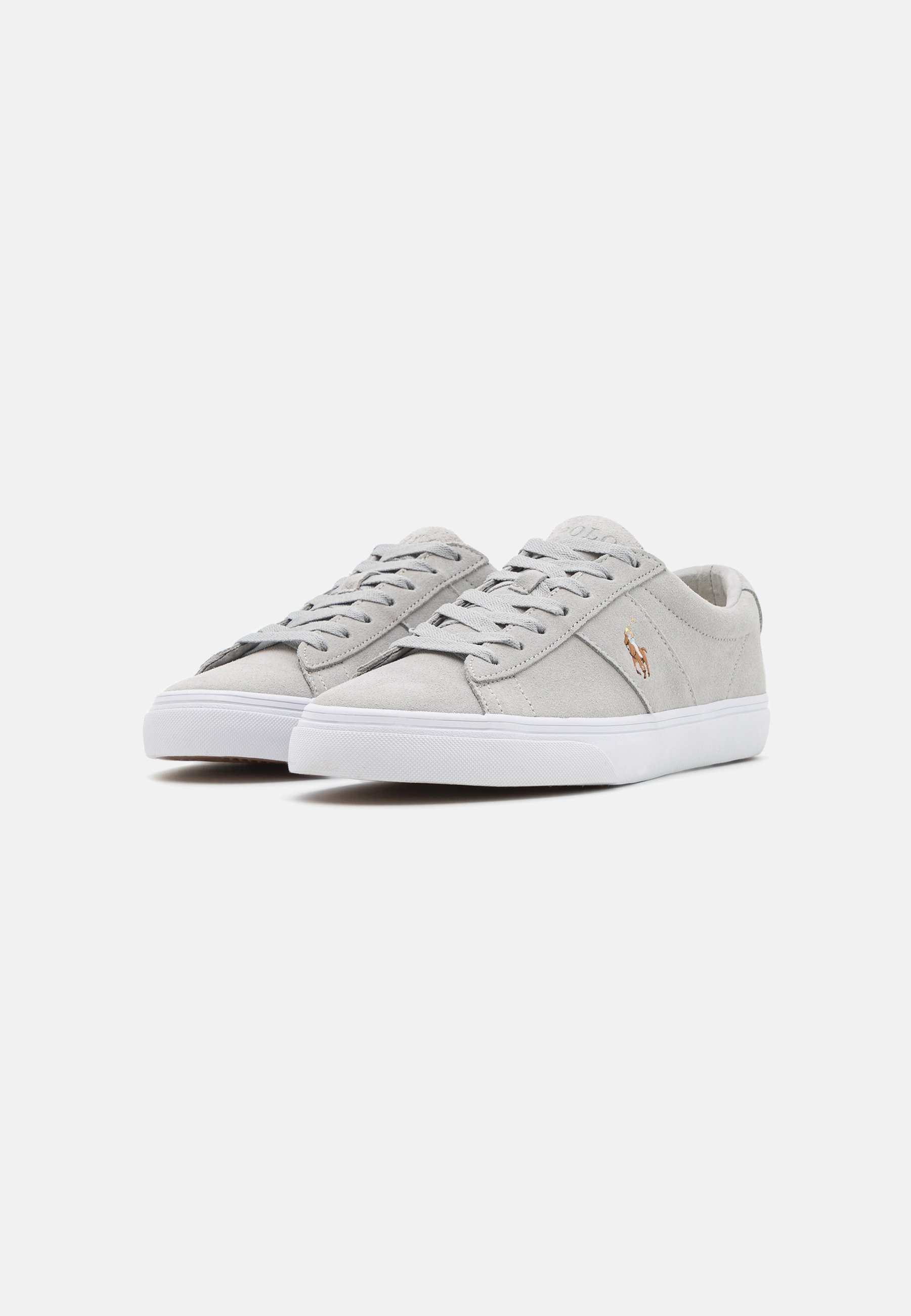 Polo Ralph Lauren SAYER LACE UNISEX - Trainers - channel grey/grey