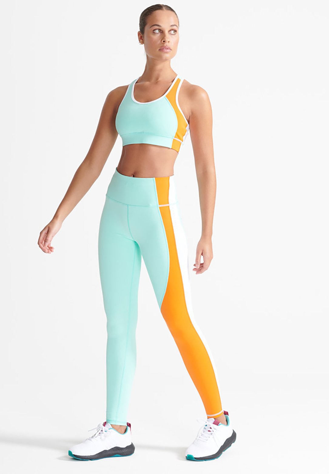 Superdry Sports bra - cali blue/mottled blue