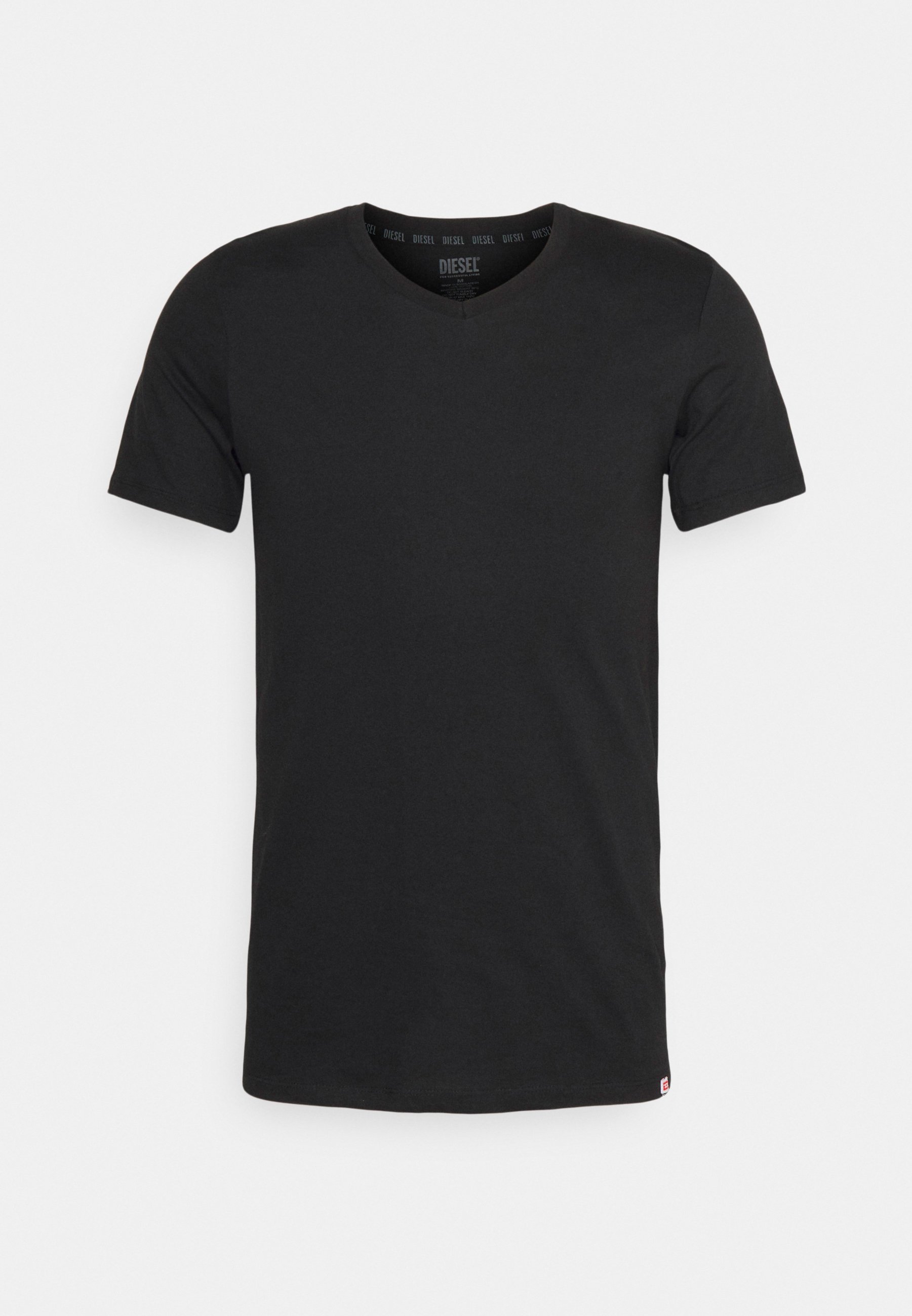 Diesel 2 PACK - Undershirt - black/white/black