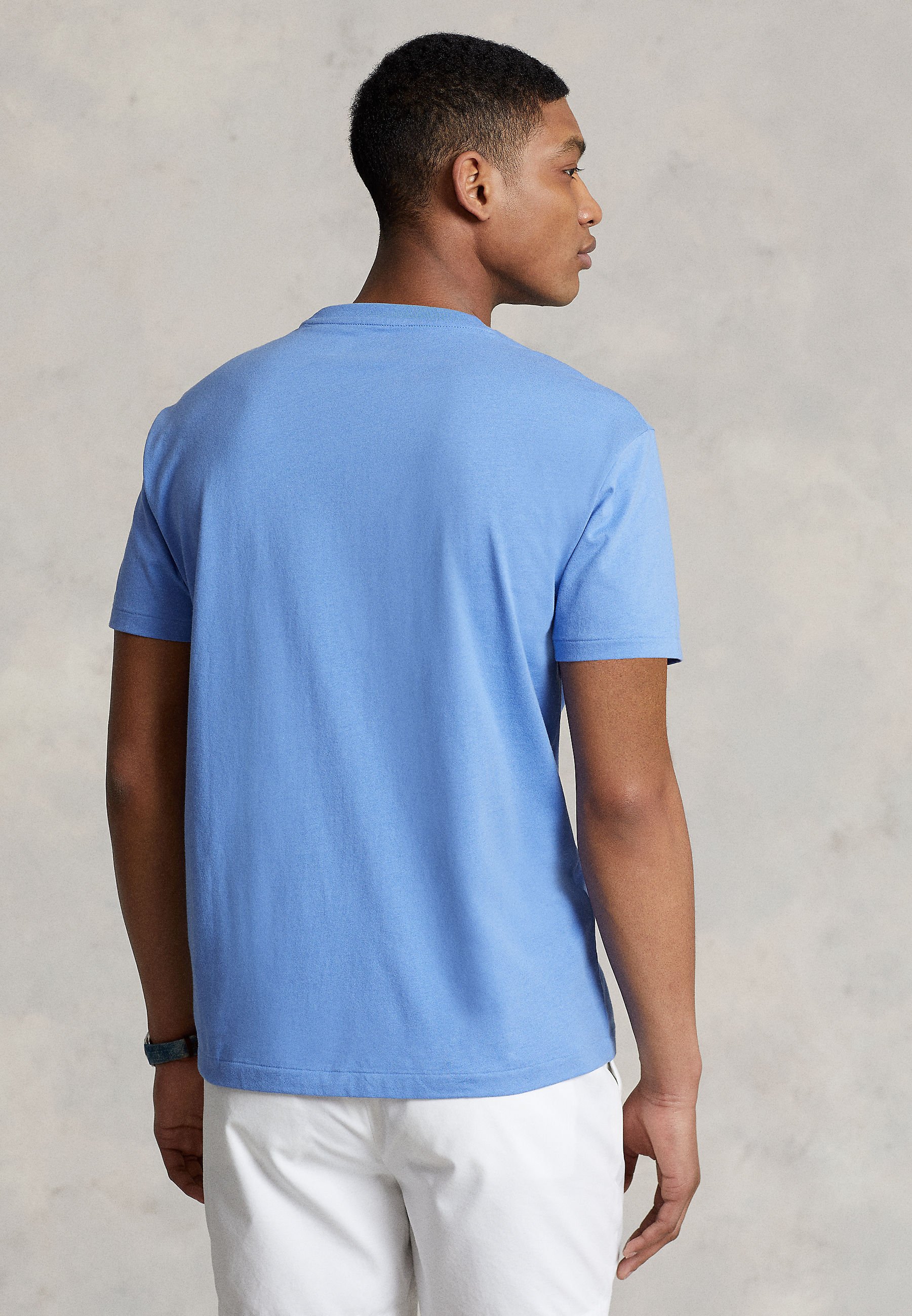 Polo Ralph Lauren SHORT SLEEVE - Basic T-shirt - harbor island blue/blue