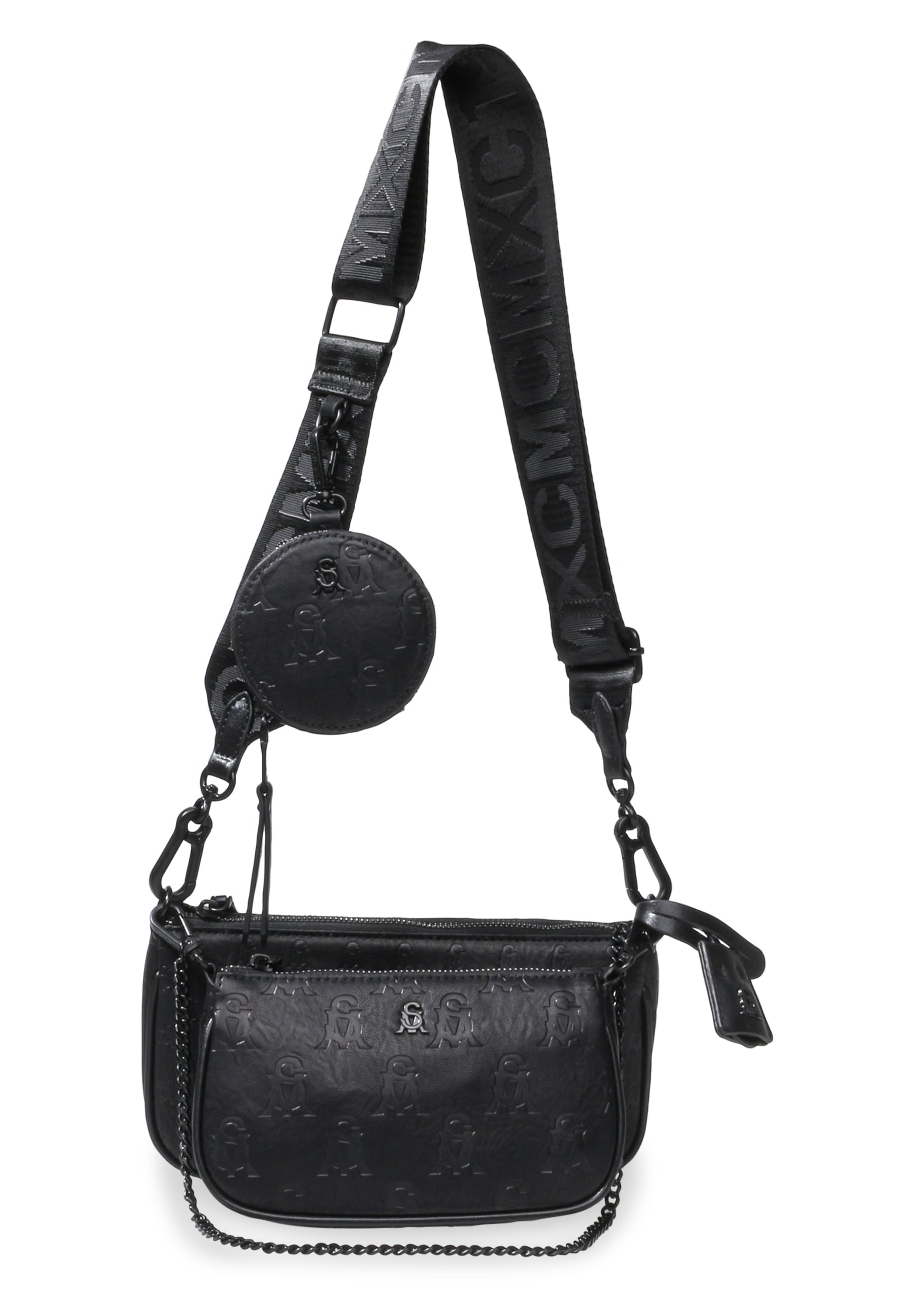 Steve Madden BURGENT  - Across body bag - black/black/black