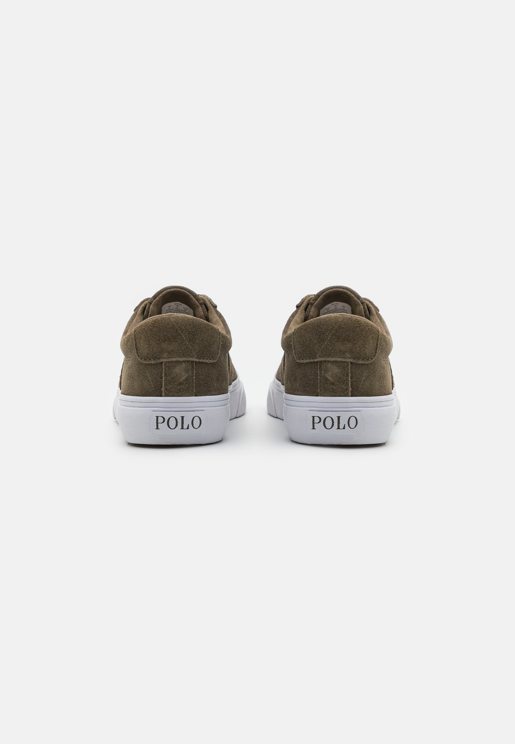 Polo Ralph Lauren SAYER LACE UNISEX - Trainers - canopy olive/khaki