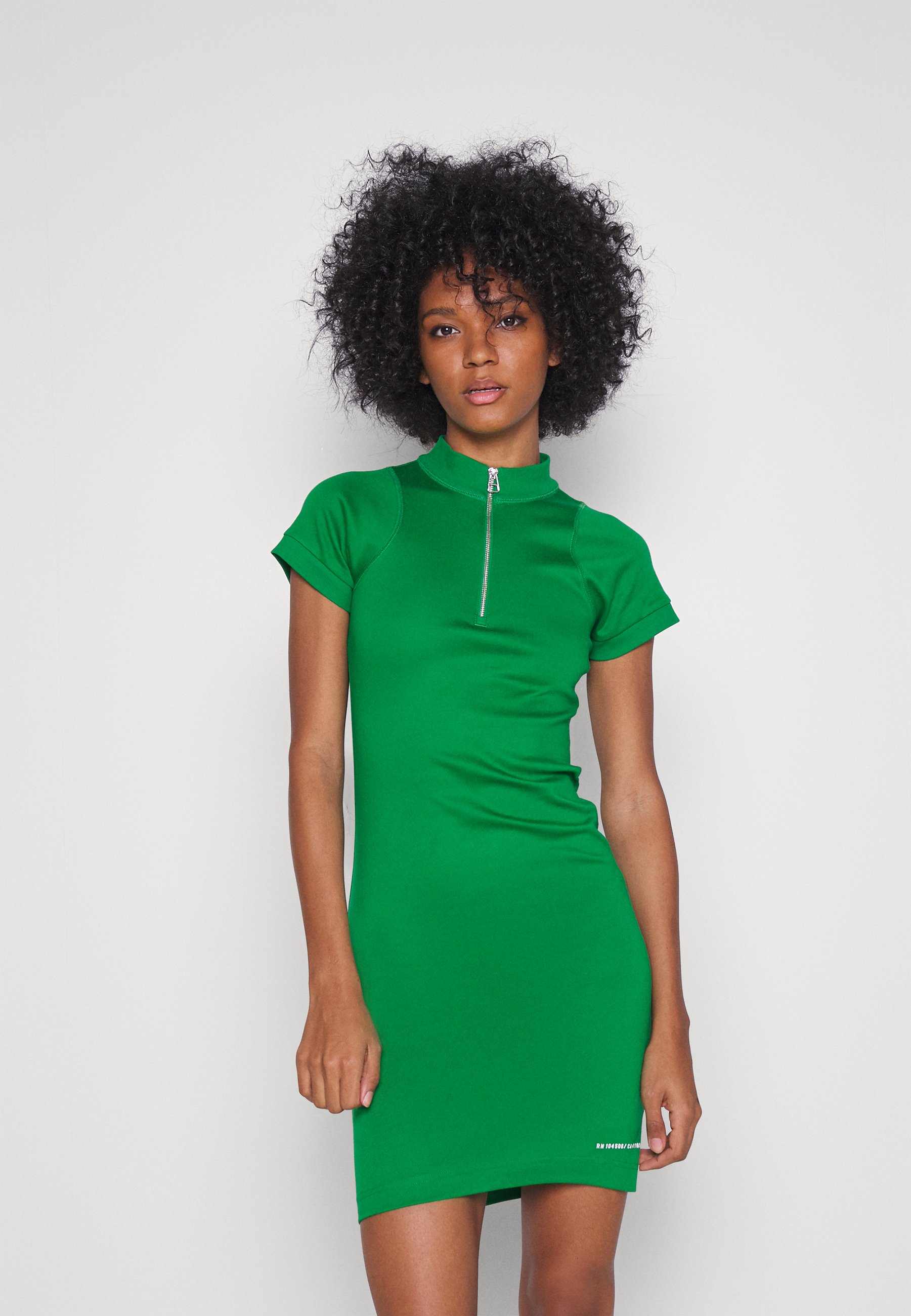 G-Star CYCLING ULTRA SLIM DRESS - Jersey dress - jolly green/green