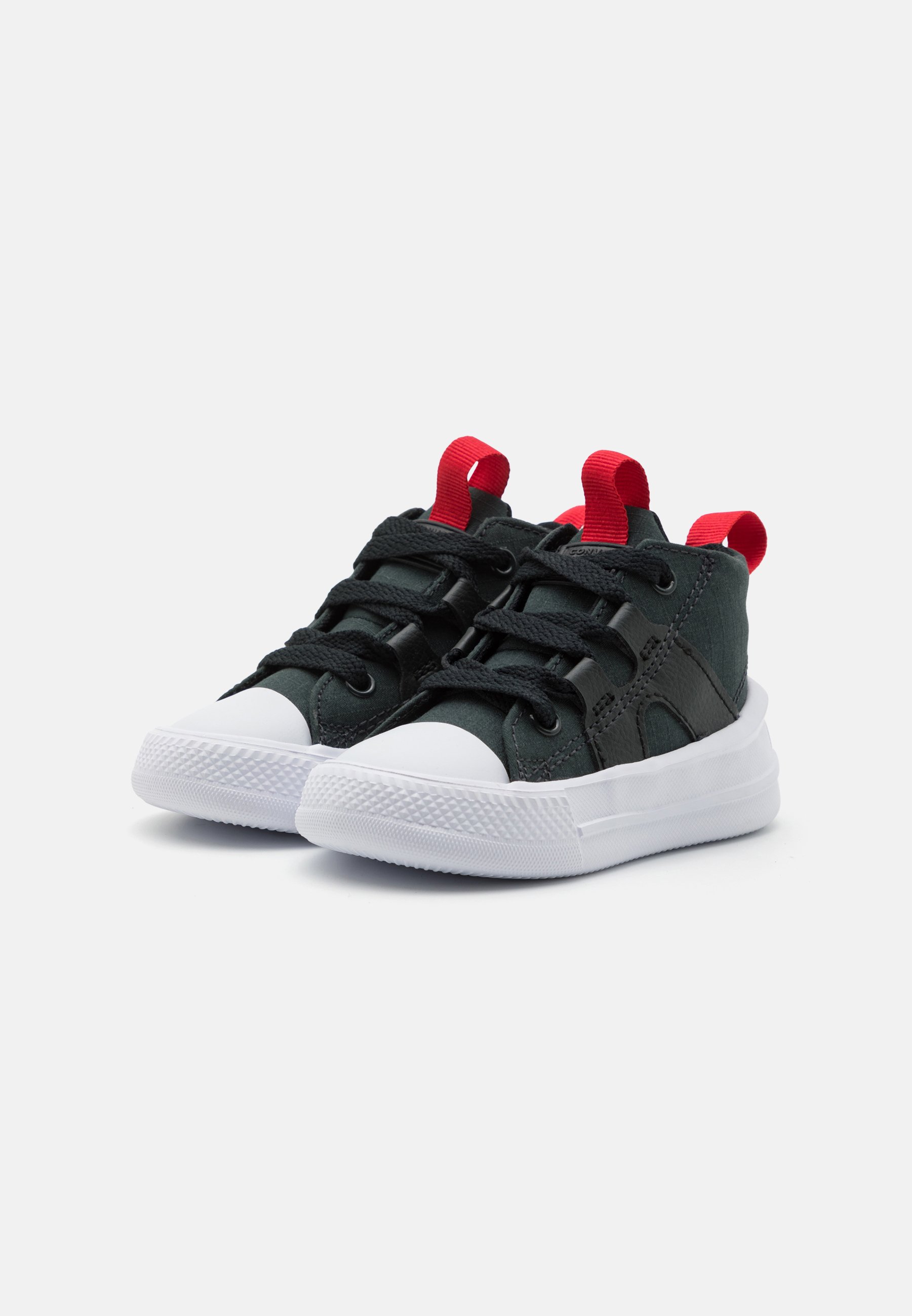 Converse CHUCK TAYLOR ALL STAR ULTRA EASY ON VINTAGE ATHLETIC TODDLER UNISEX - High-top trainers - secret pines/black/white/dark green