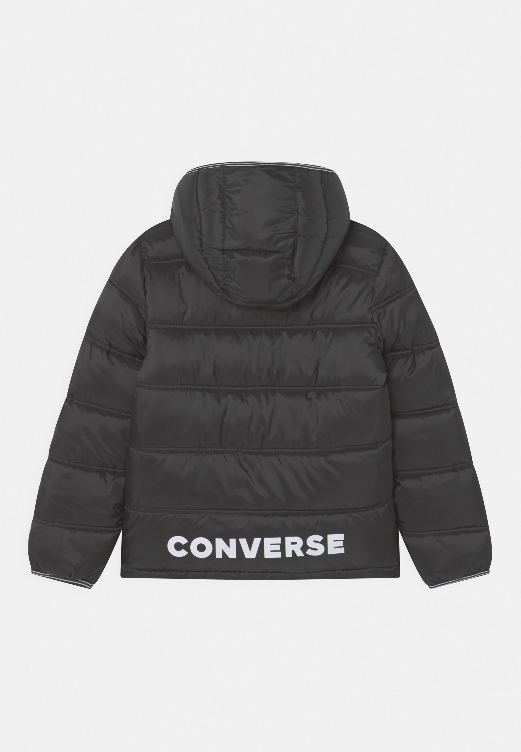 Converse SOLID PUFFER UNISEX - Winter jacket - black