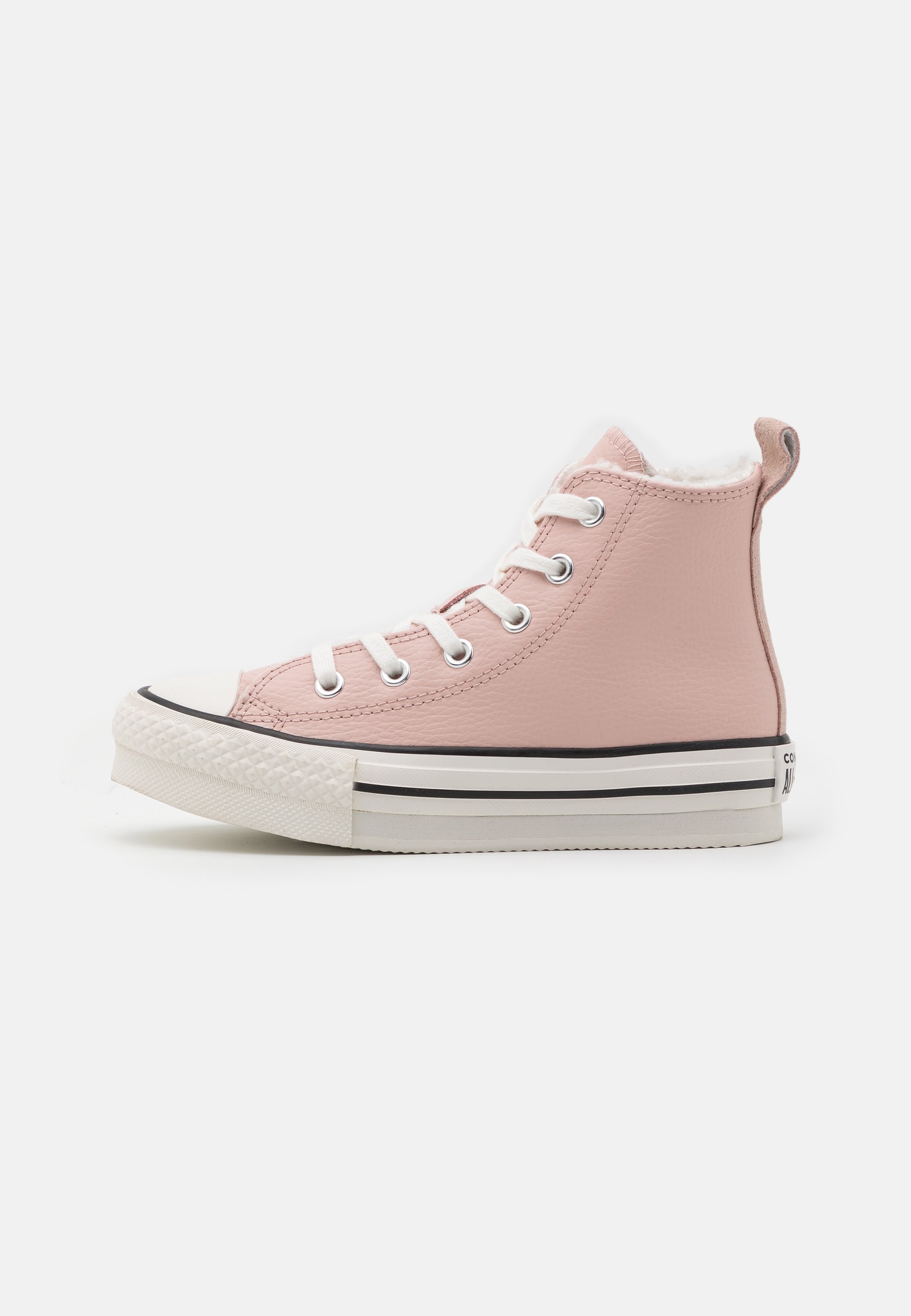 Converse CHUCK TAYLOR ALL STAR PLATFORM LIFT WARM WINTER ESSENTIALS KID - High-top trainers - pink sage/vintage white/black/pink