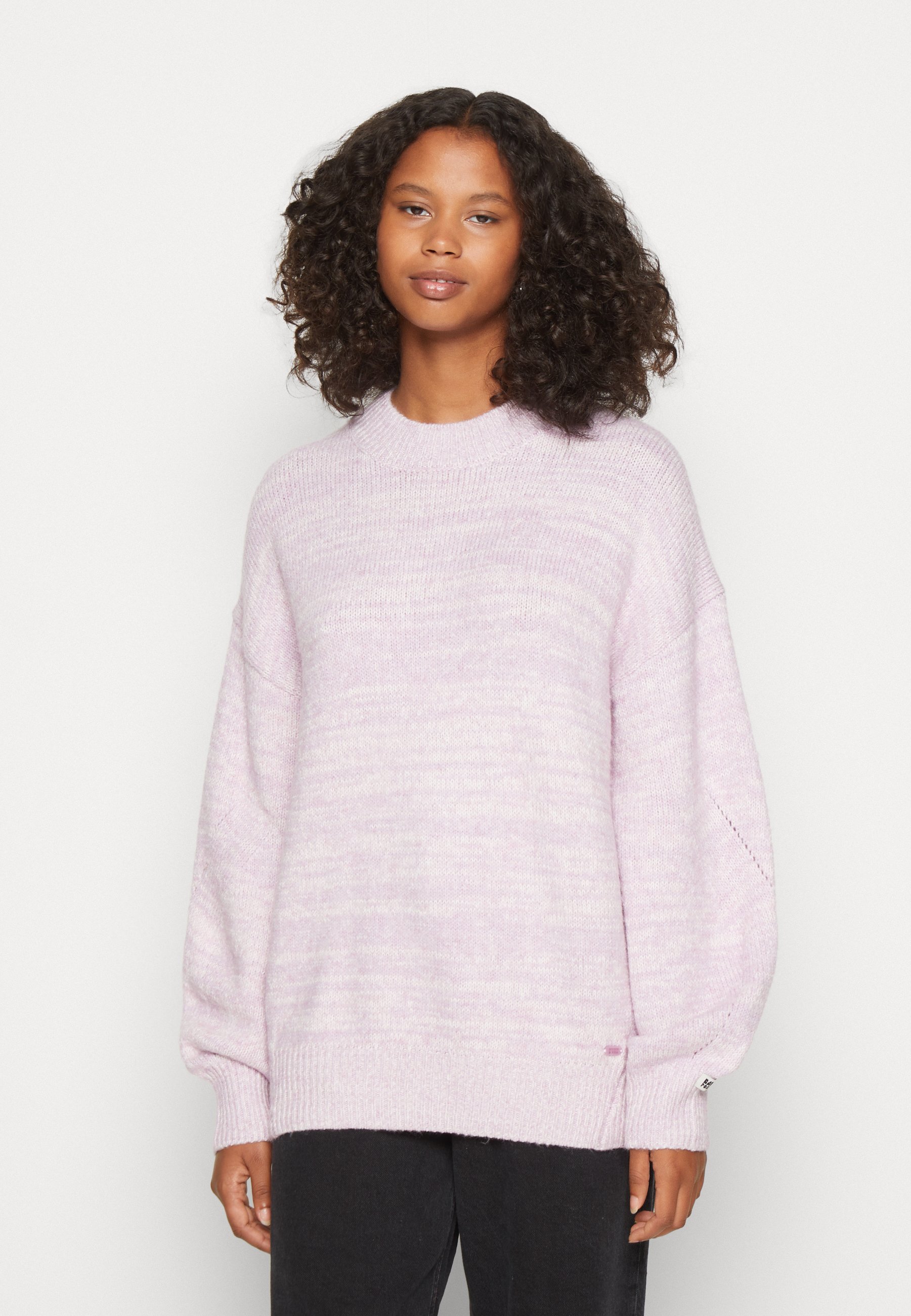 Scotch & Soda RELAXED CREWNECK - Jumper - lavender melange/purple