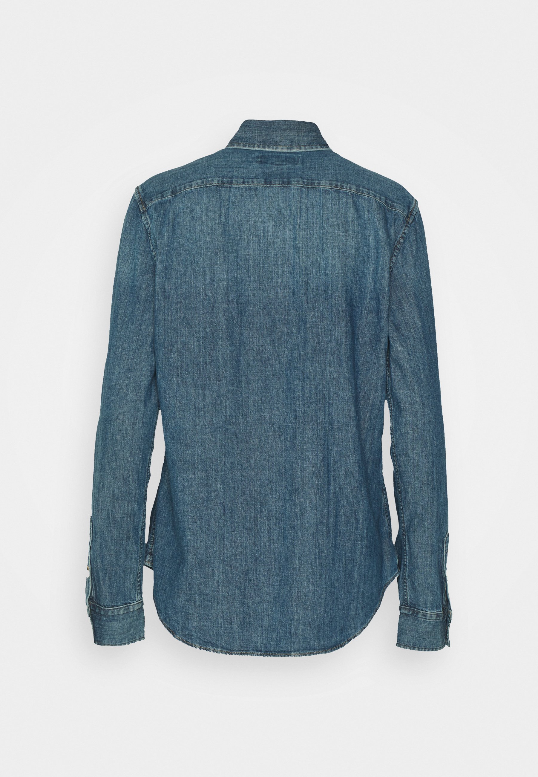 Polo Ralph Lauren LONG SLEEVE SHIRT - Button-down blouse - light-blue denim