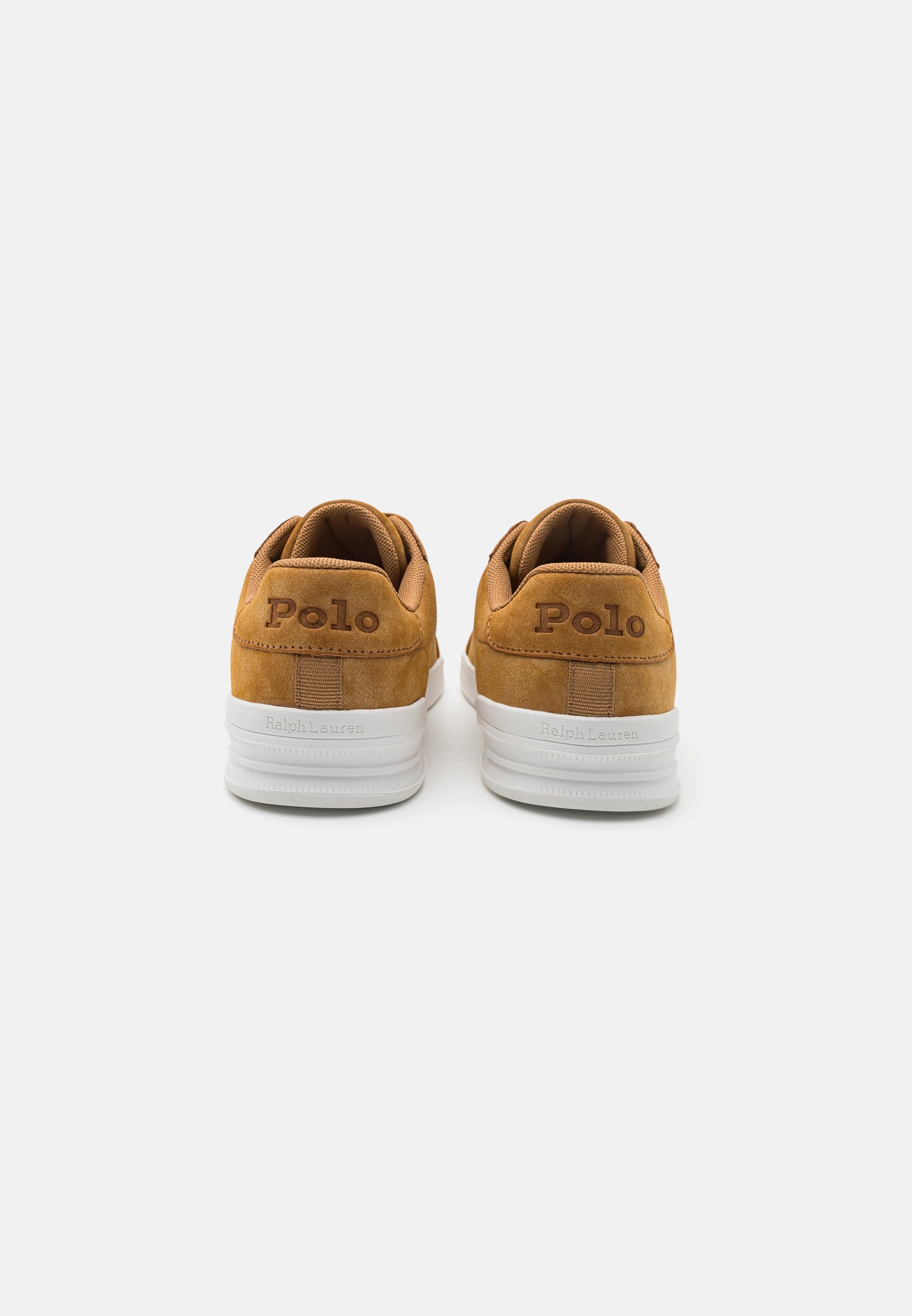 Polo Ralph Lauren HERITAGE COURT UNISEX - Trainers - tan/navy/black
