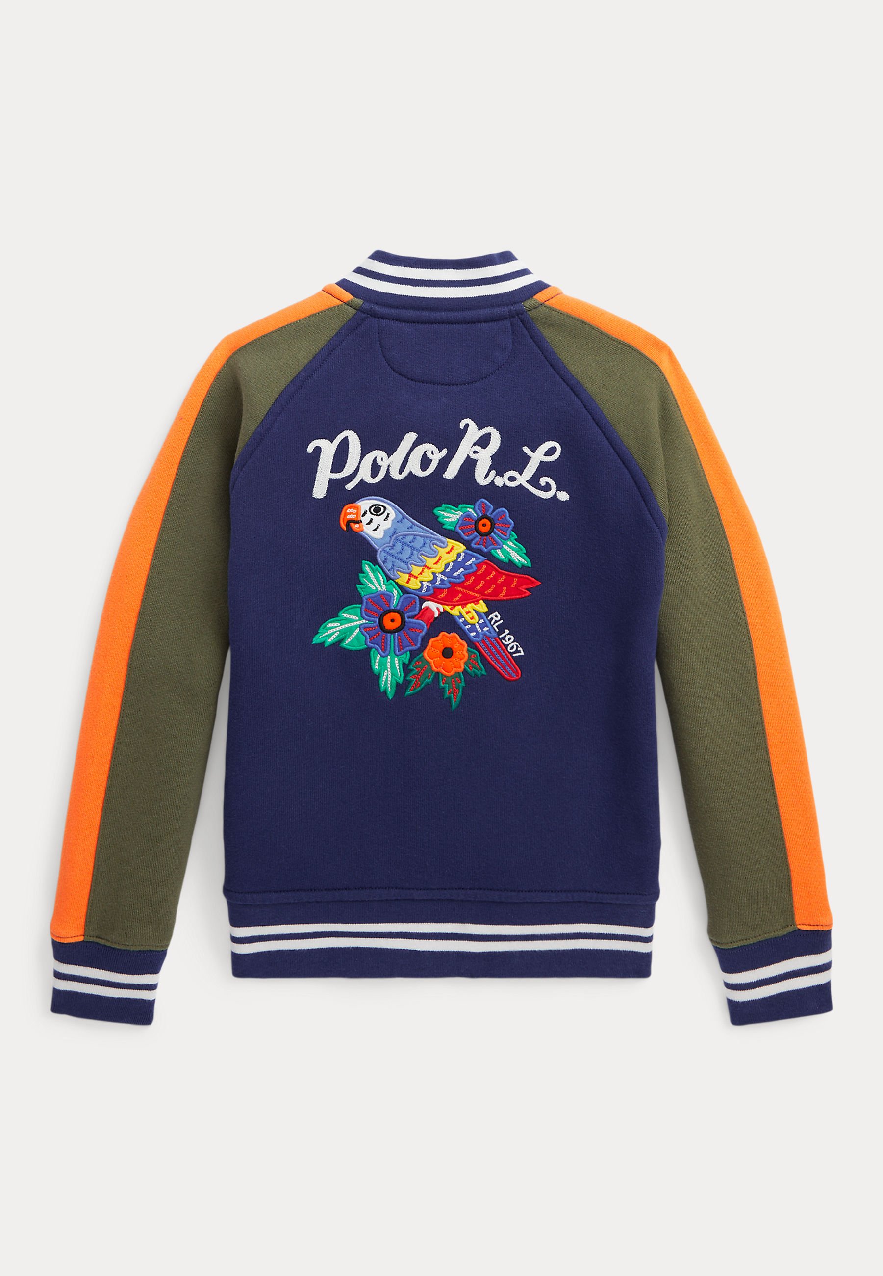 Polo Ralph Lauren BASEBALL OUTERWEAR - Zip-up sweatshirt - freshwater/blue