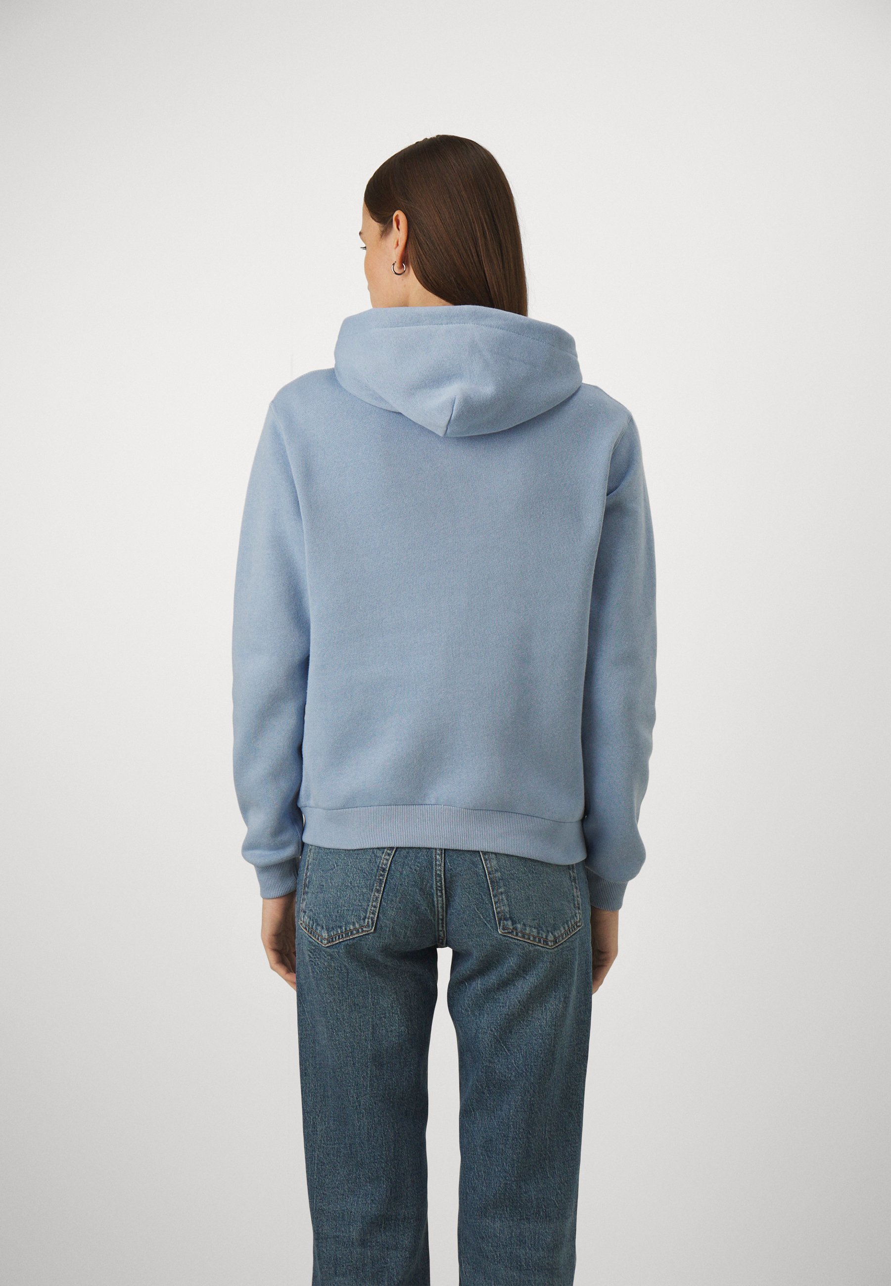Polo Ralph Lauren LONG SLEEVE - Zip-up sweatshirt - chambray blue/blue