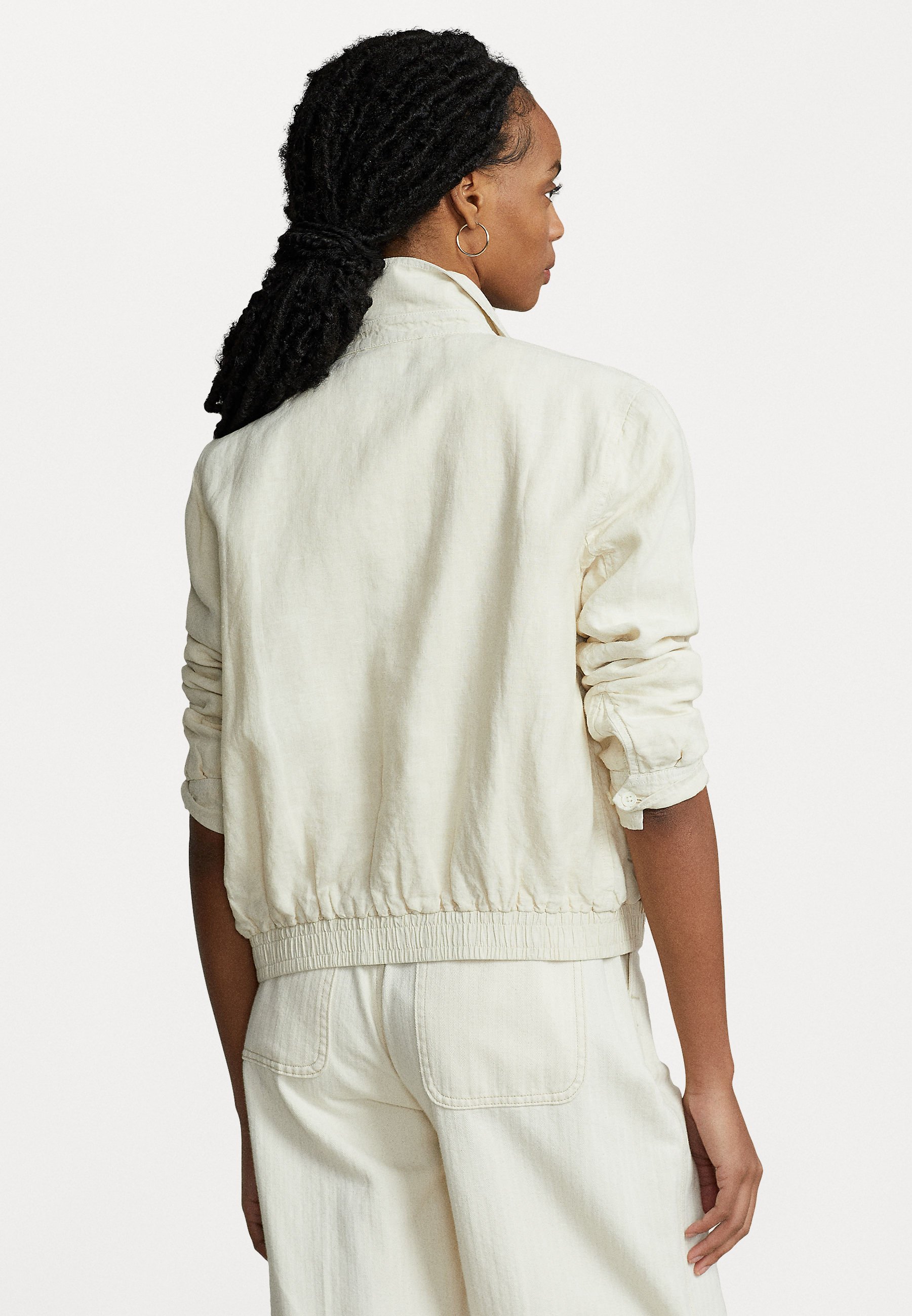 Polo Ralph Lauren LINED WINDBREAKER - Bomber Jacket - shell/beige
