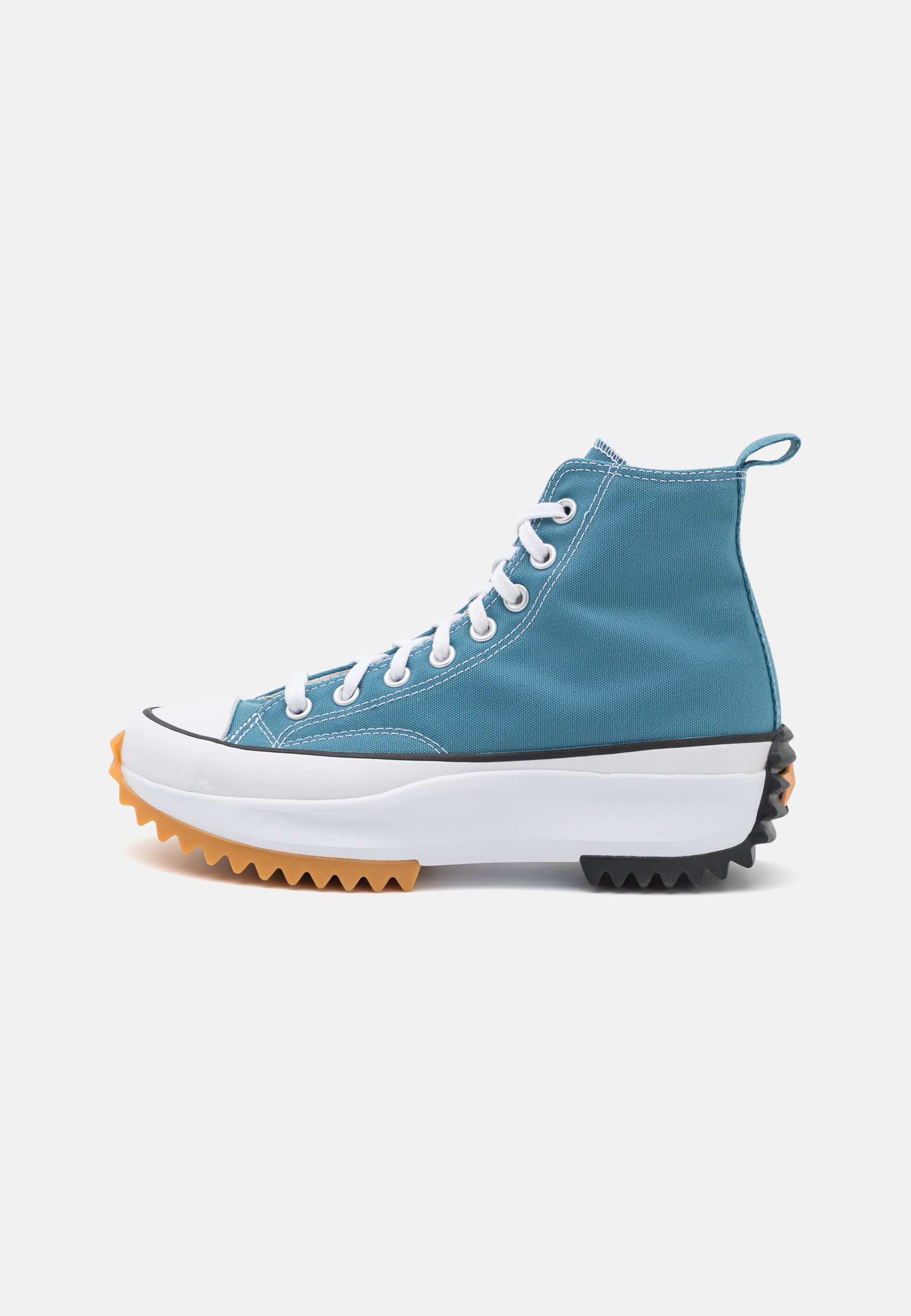 Converse RUN STAR HIKE PLATFORM UNISEX - High-top trainers - noble blue/white/black/light blue