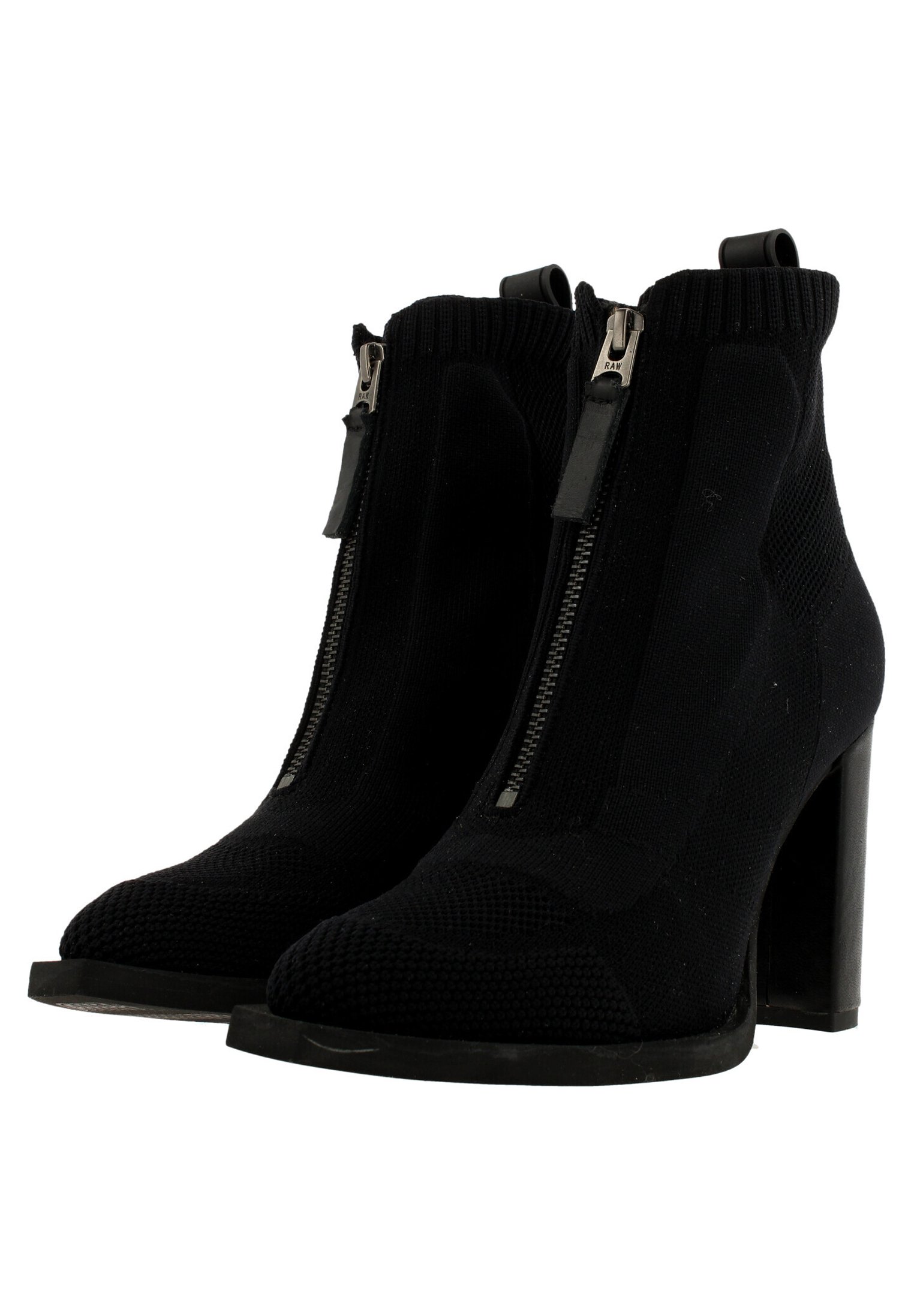 G-Star MYSID MID KNT ZIP W - Classic ankle boots - blk/black