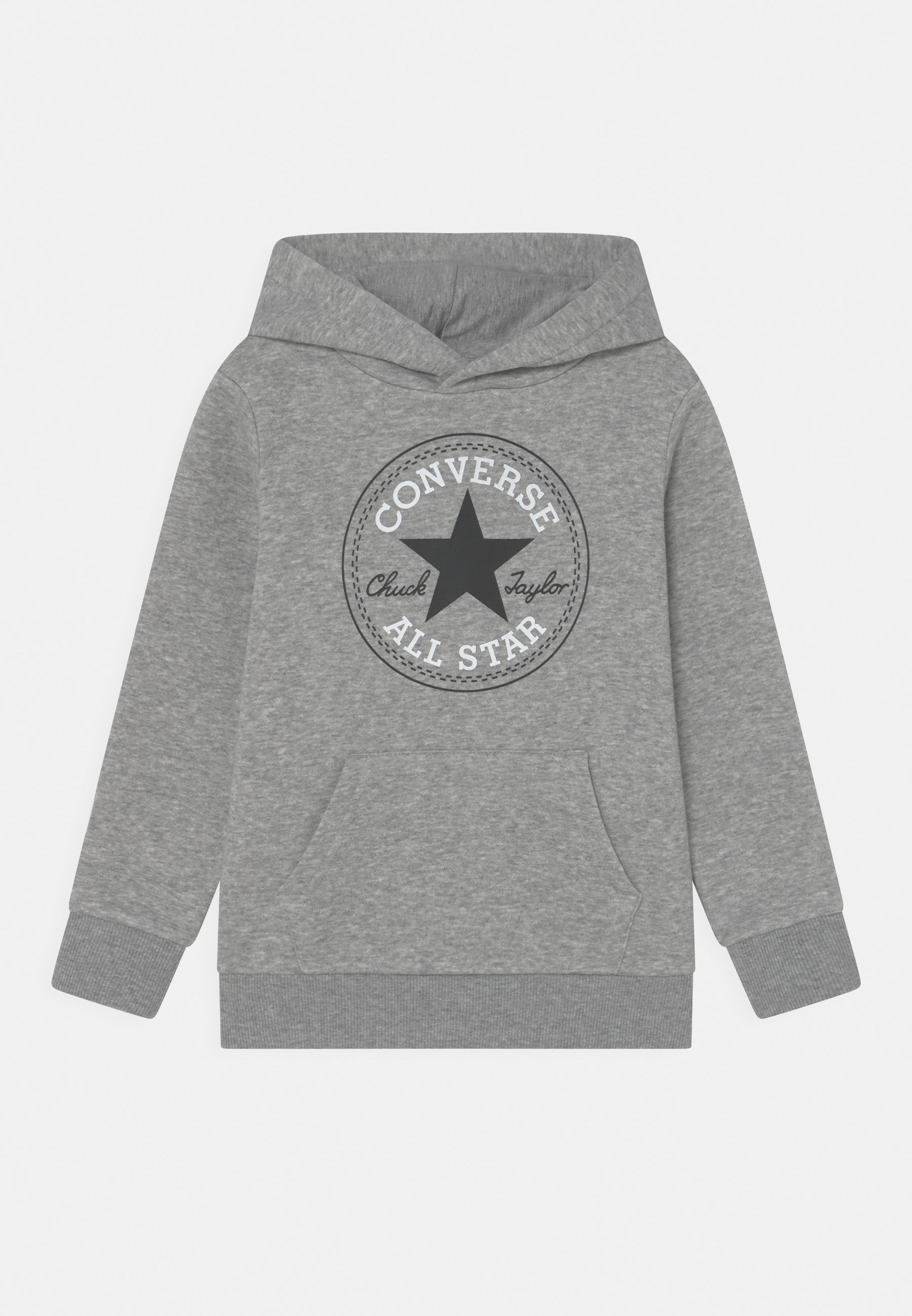 Converse CORE HOODIE UNISEX - Hoodie - dark grey heather/mottled grey