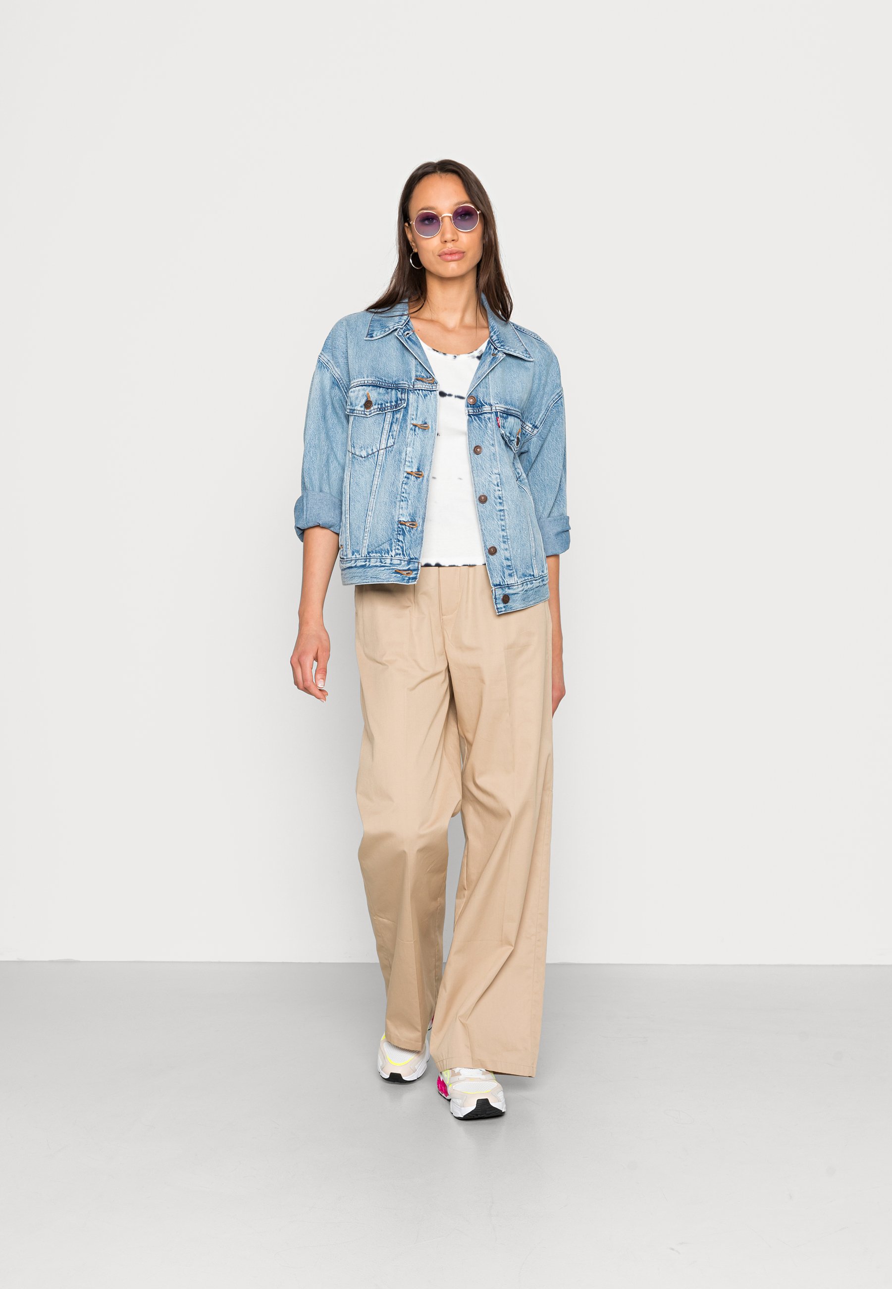 Levi's® 90S TRUCKER - Denim jacket - z2095 indigo worn in/light-blue denim