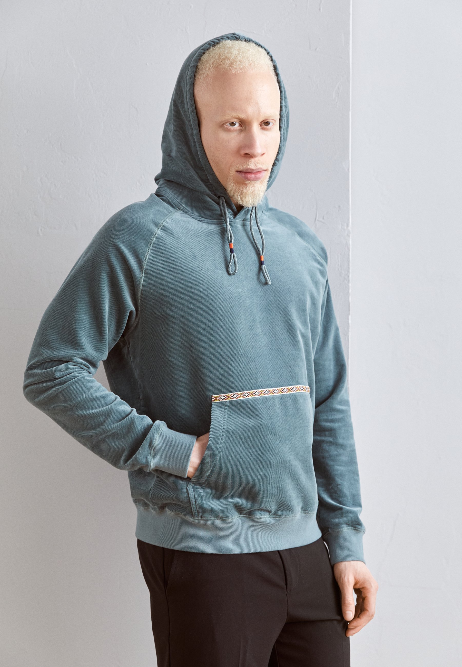 Scotch & Soda REGULAR FIT HOODIE - Hoodie - seaweed/dark green
