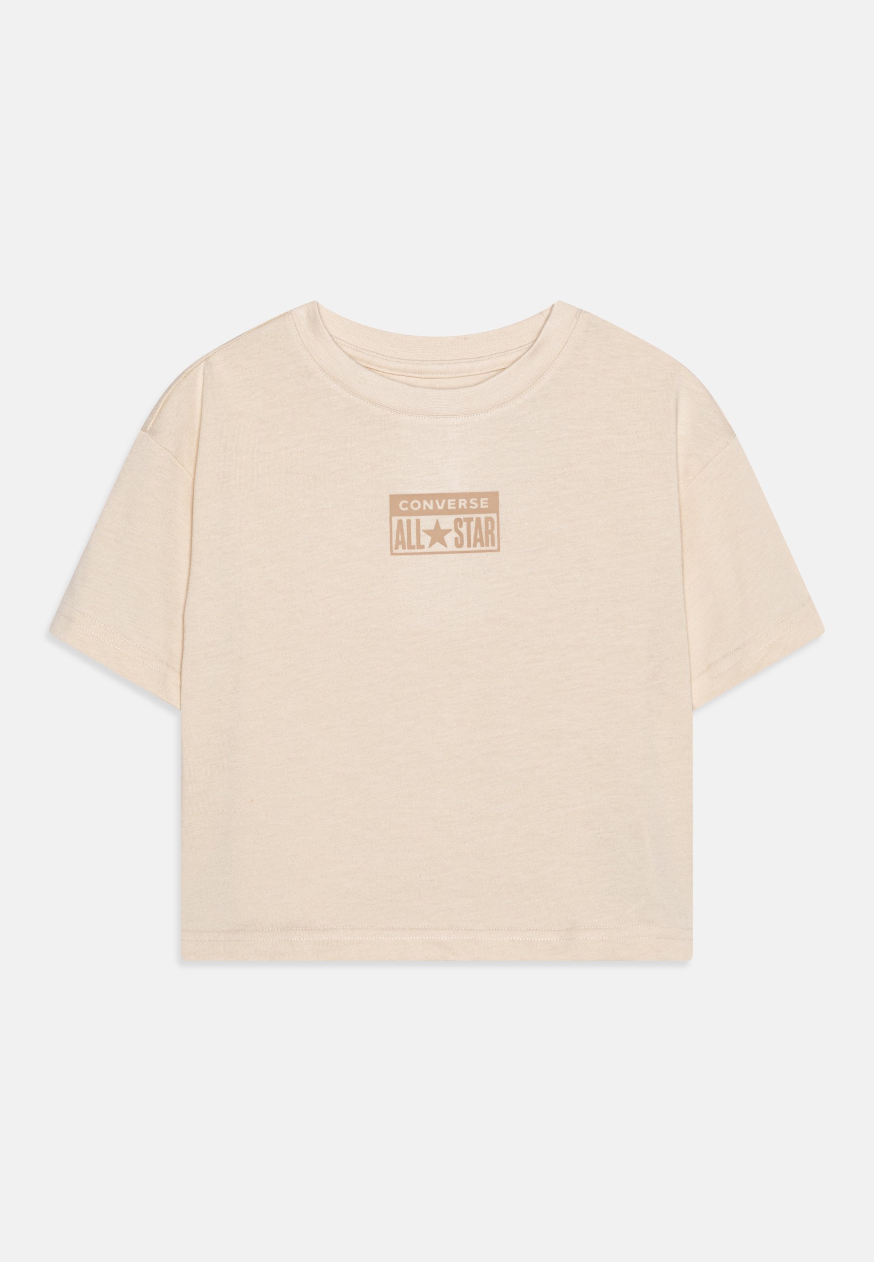 Converse HELIER TEE - Print T-shirt - natural ivory/off-white