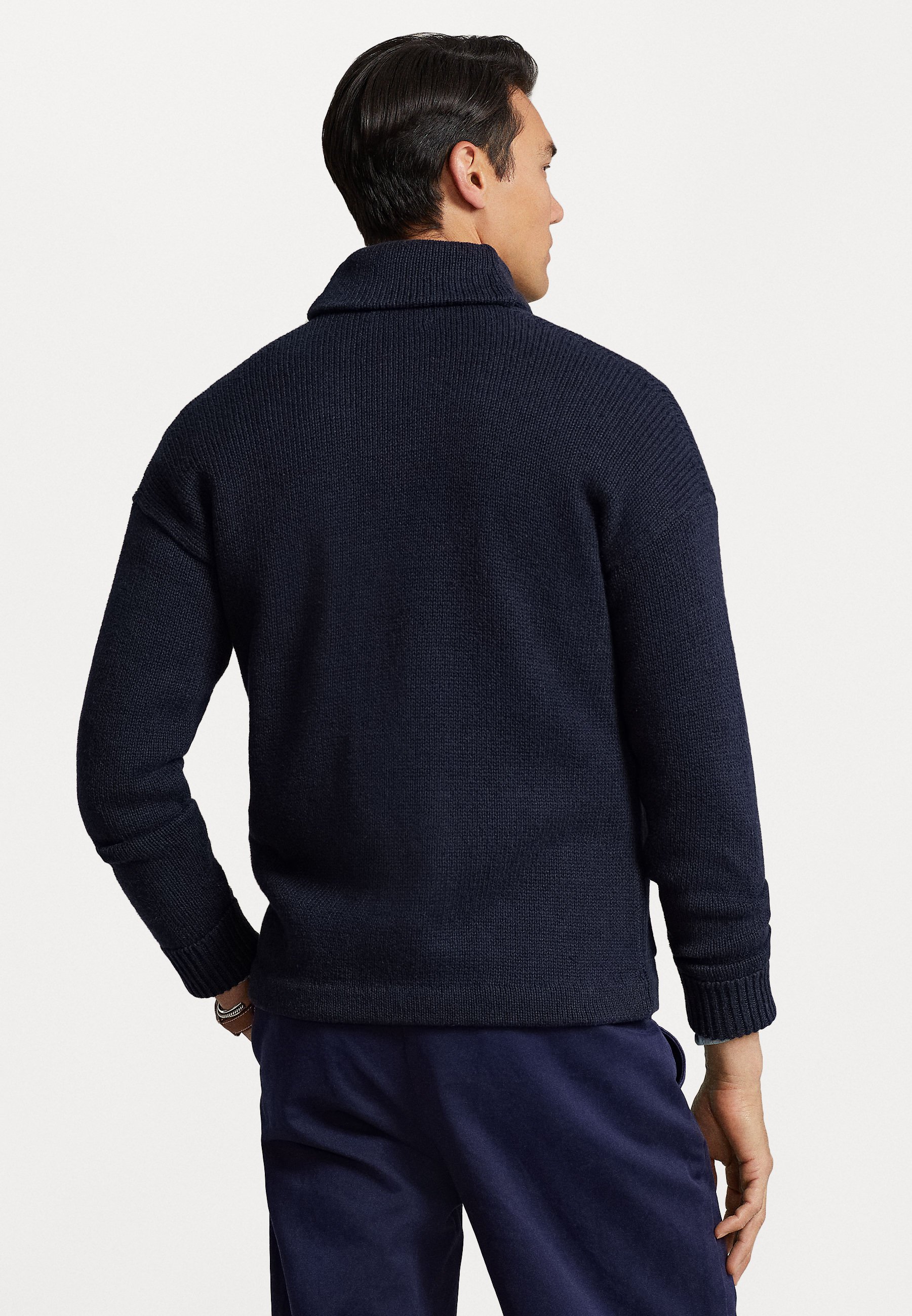 Polo Ralph Lauren LONG SLEEVE - Cardigan - navy/dark blue
