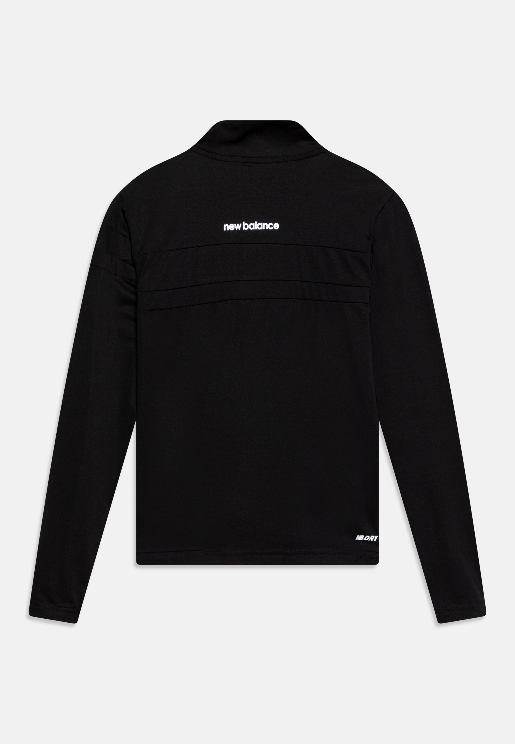 NB ACCELERATE HALF ZIP UNISEX - Long sleeved top - black