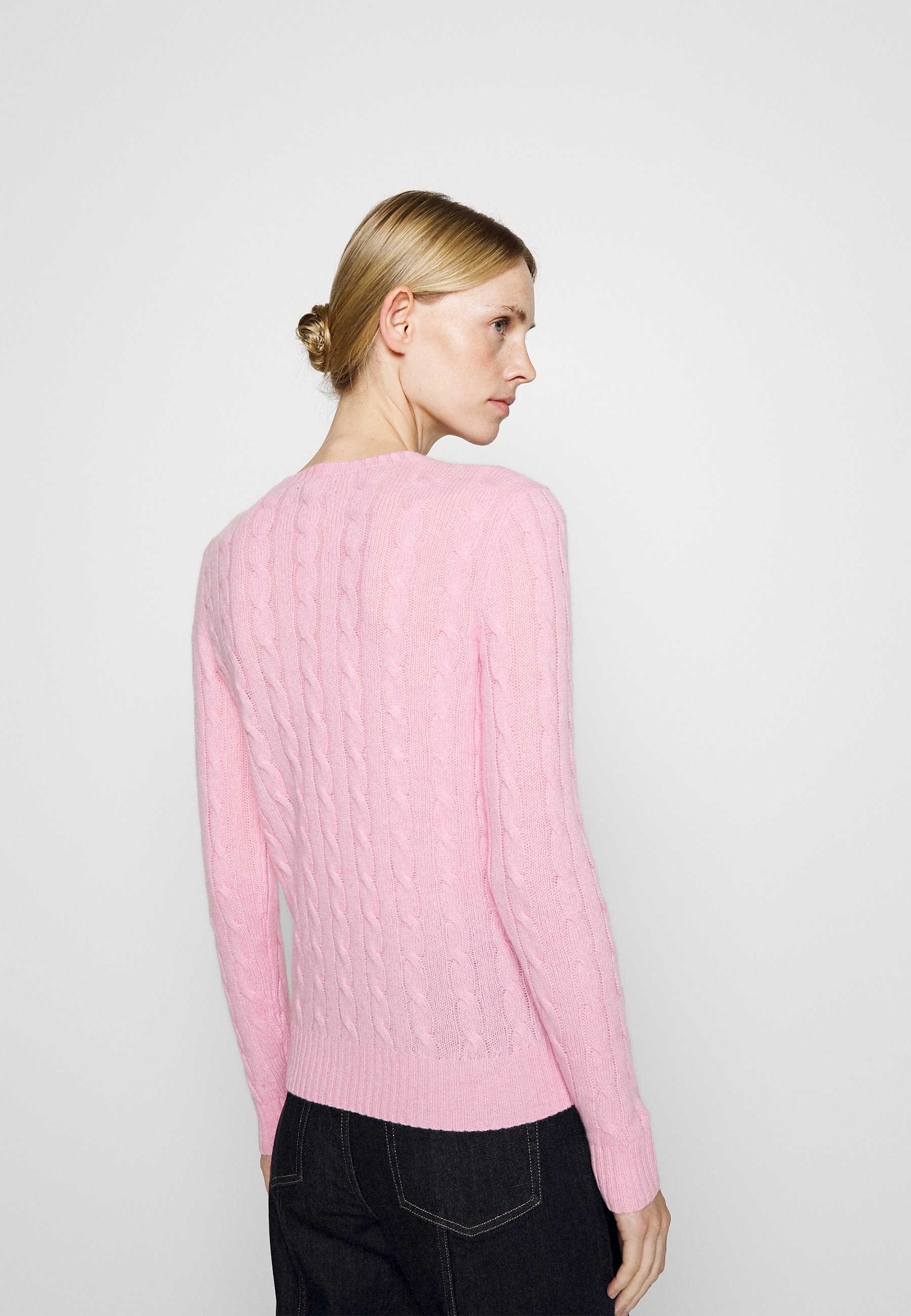 Polo Ralph Lauren JULIANNA LONG SLEEVE - Jumper - carmel pink/pink
