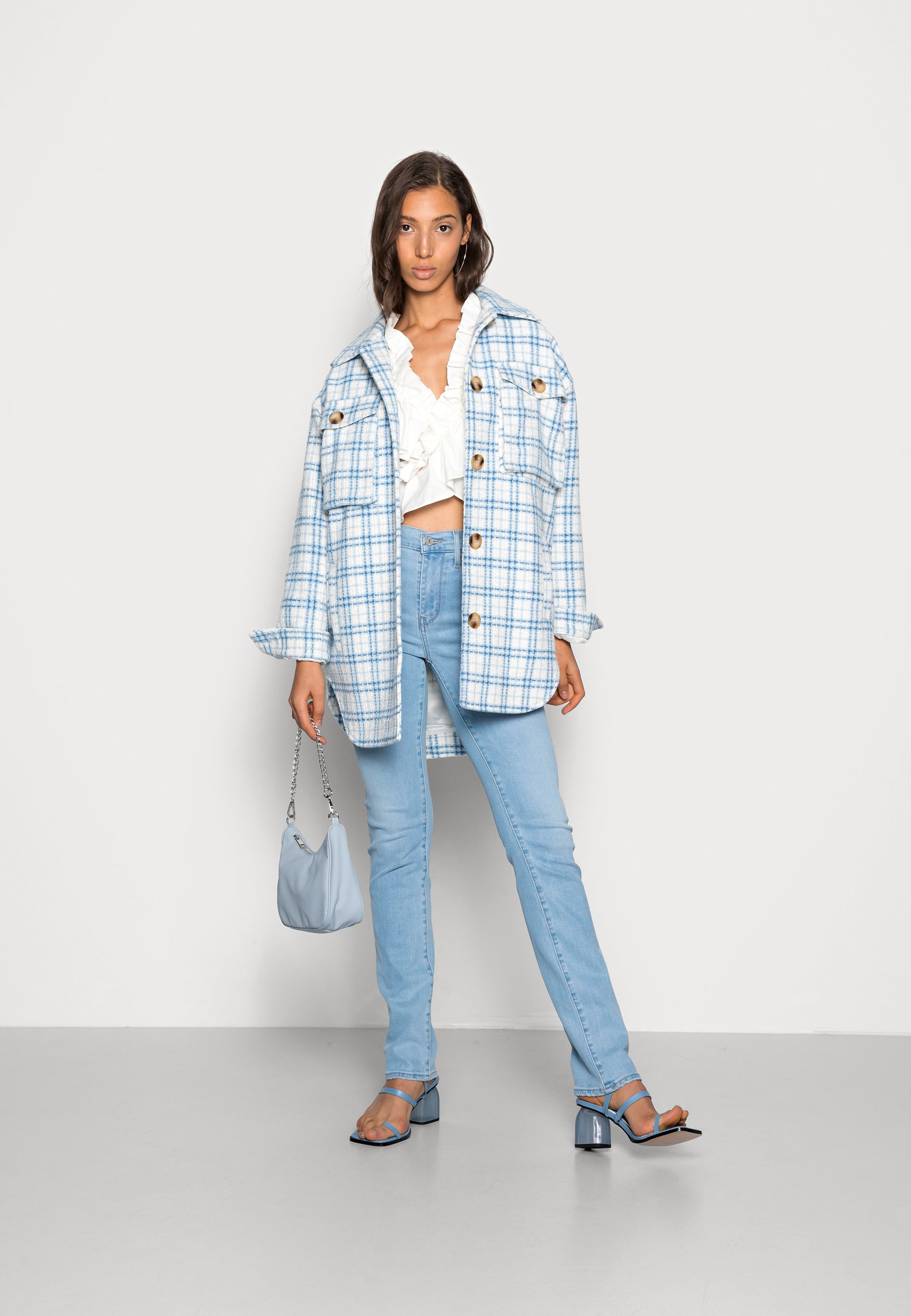 Levi's® HIGH RISE  - Straight leg jeans - rio launch/light-blue denim