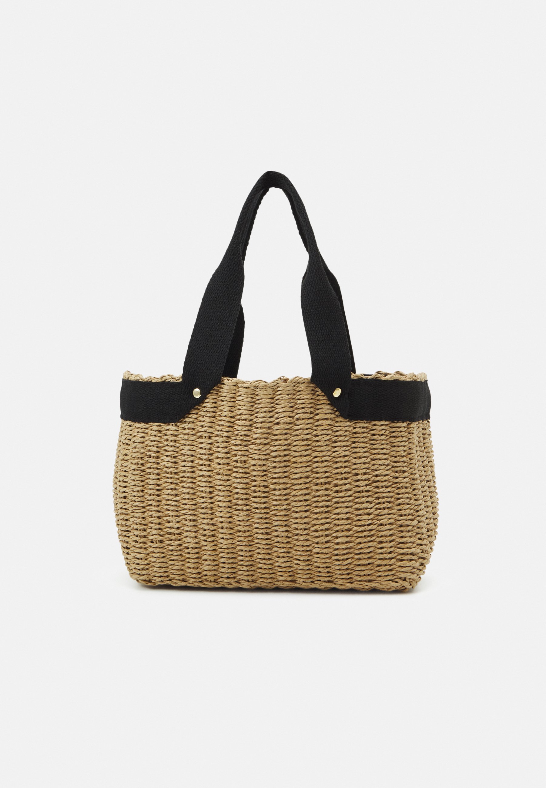 ONLY ONLJOHANNA STRAW HANDBAG  - Handbag - irish cream/sand