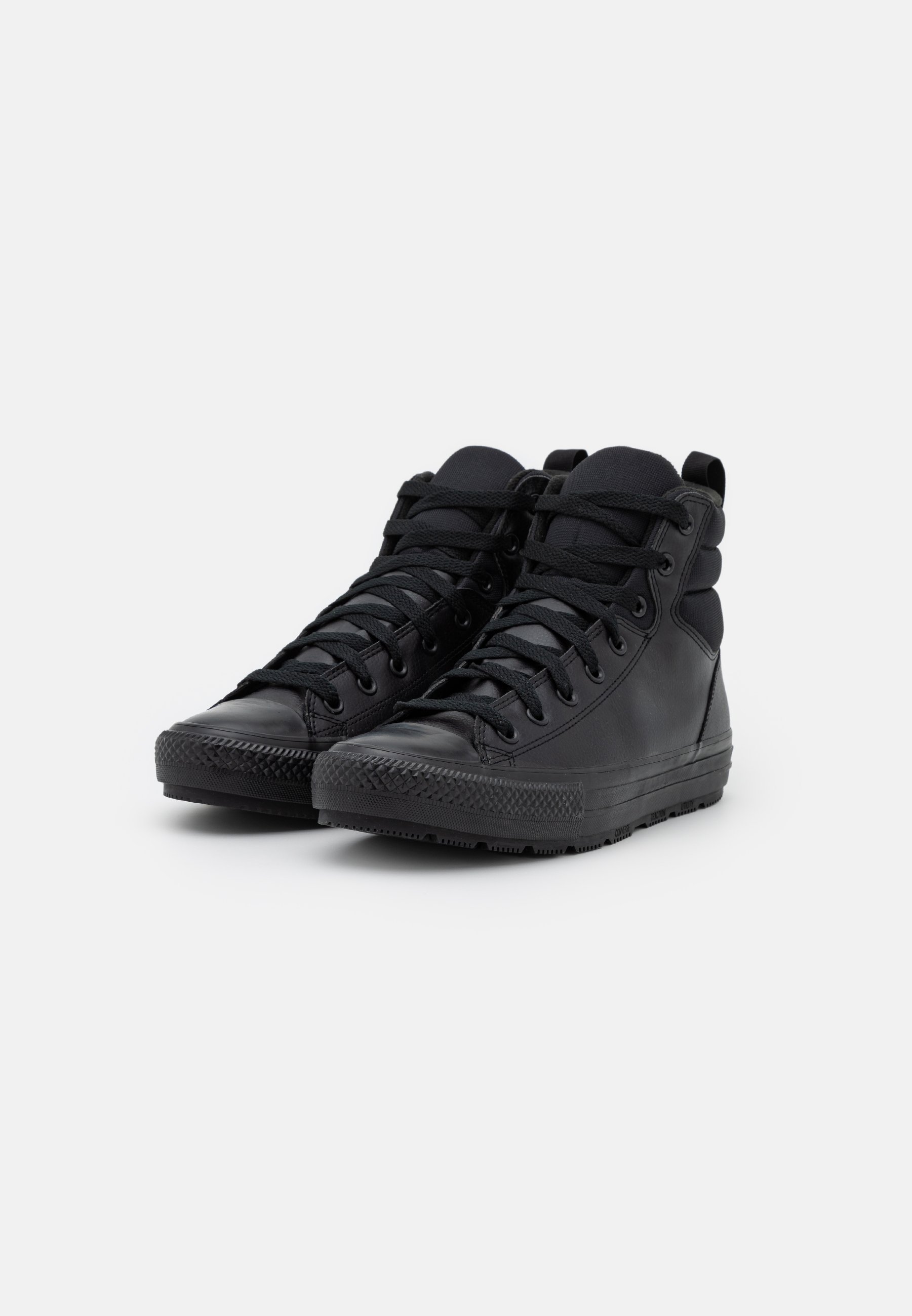 Converse CHUCK TAYLOR ALL STAR BERKSHIRE UNISEX - High-top trainers - black/ash stone/black