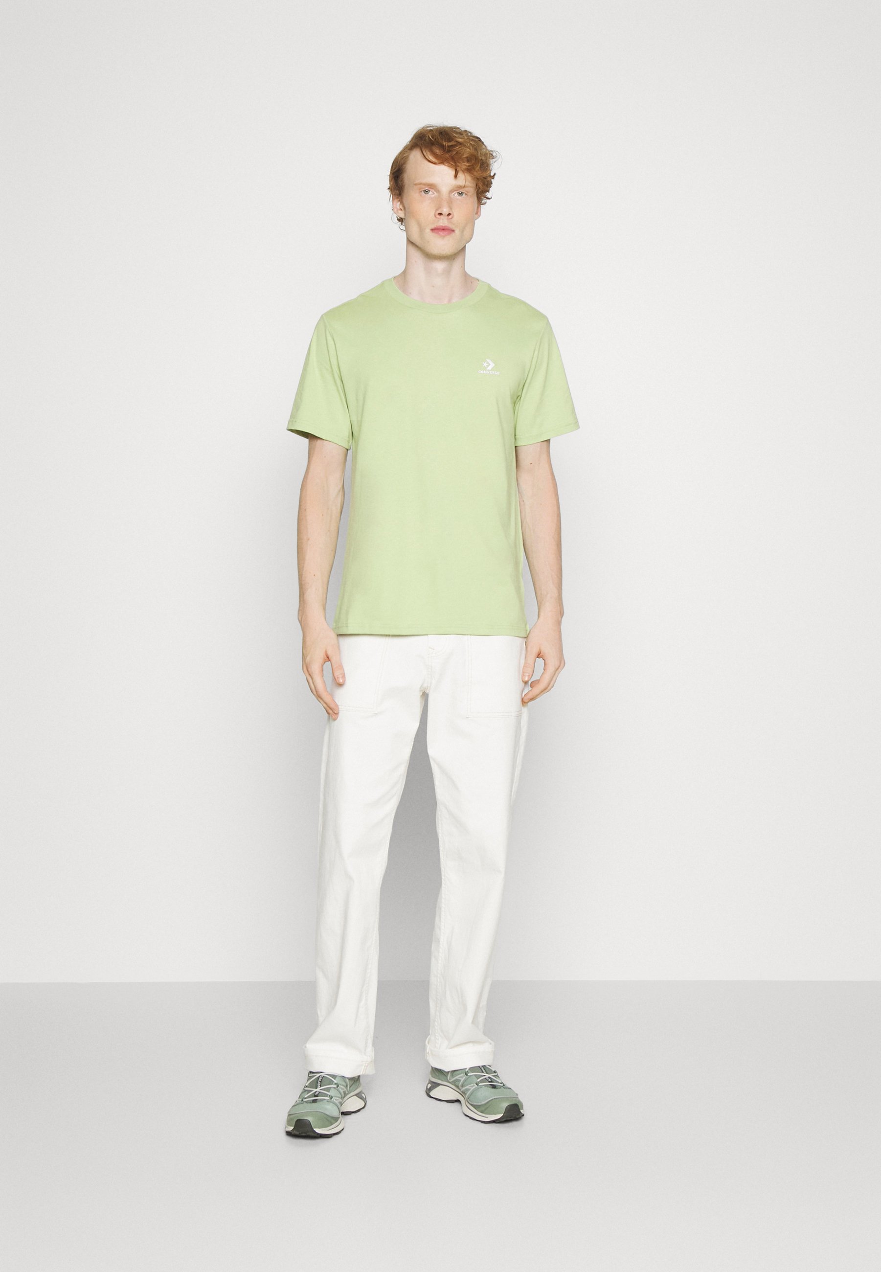 Converse CONVERSE GO UNISEX - Basic T-shirt - vitality green/light green