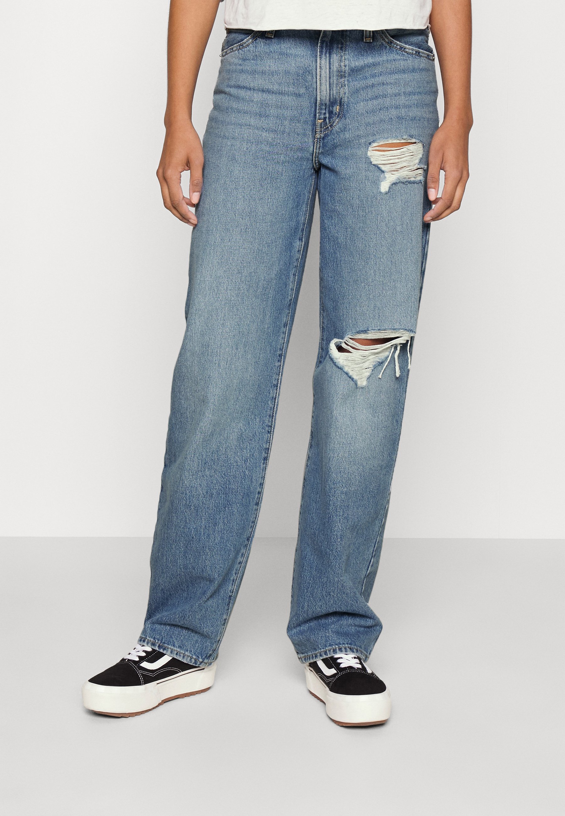 Levi's® '94 BAGGY - Relaxed fit jeans - blue/destroyed denim