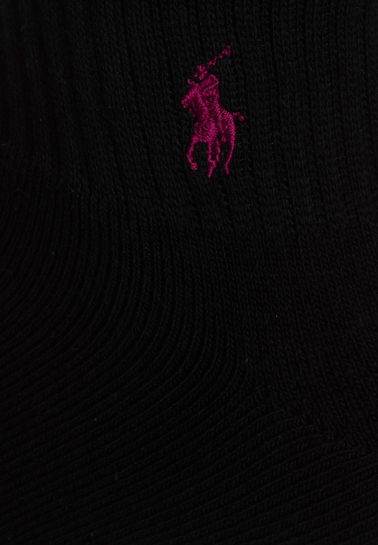 Polo Ralph Lauren QUARTER 3 PACK - Socks - black
