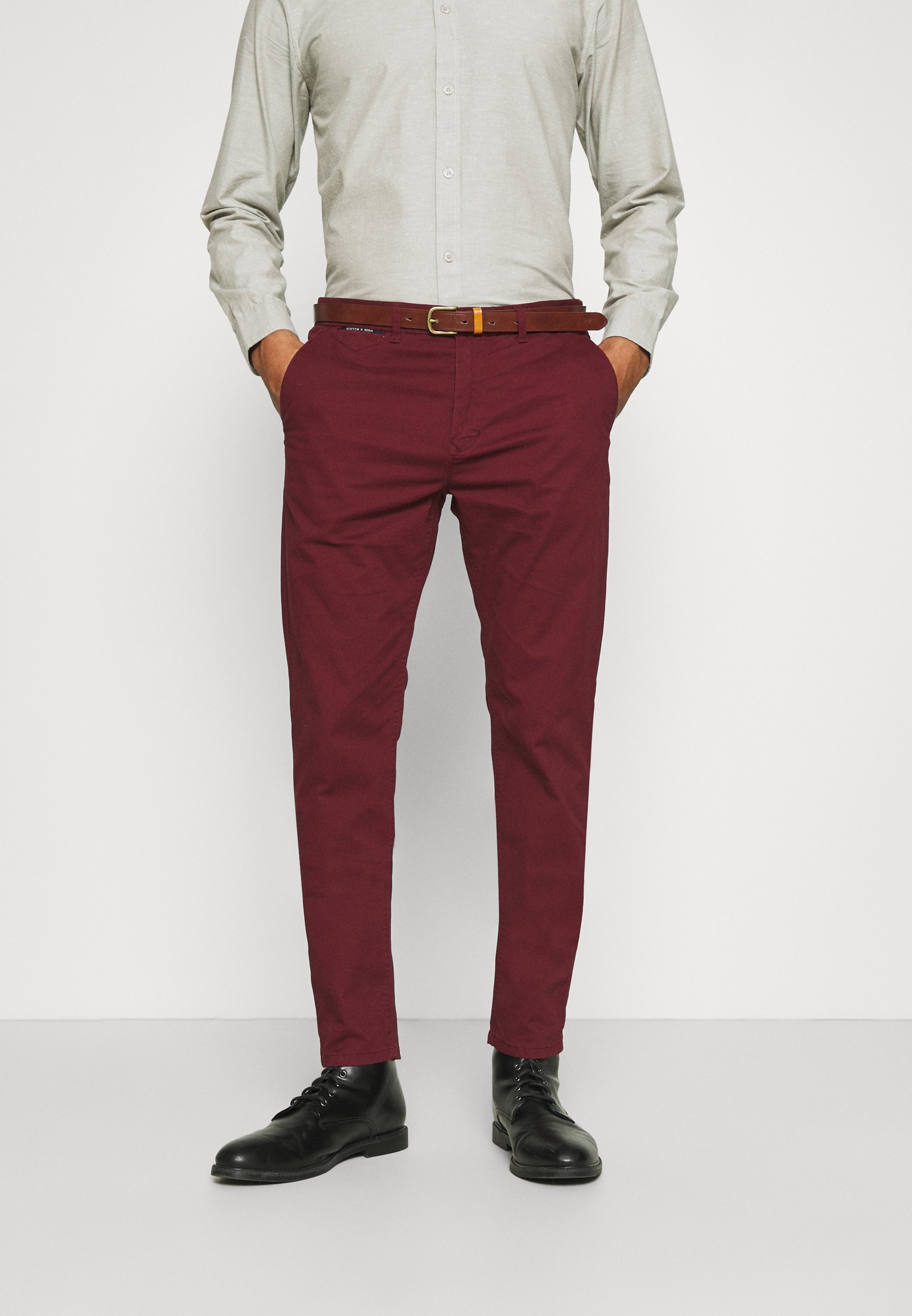 Scotch & Soda MOTT CLASSIC SLIM FIT - Chinos - bordeaux