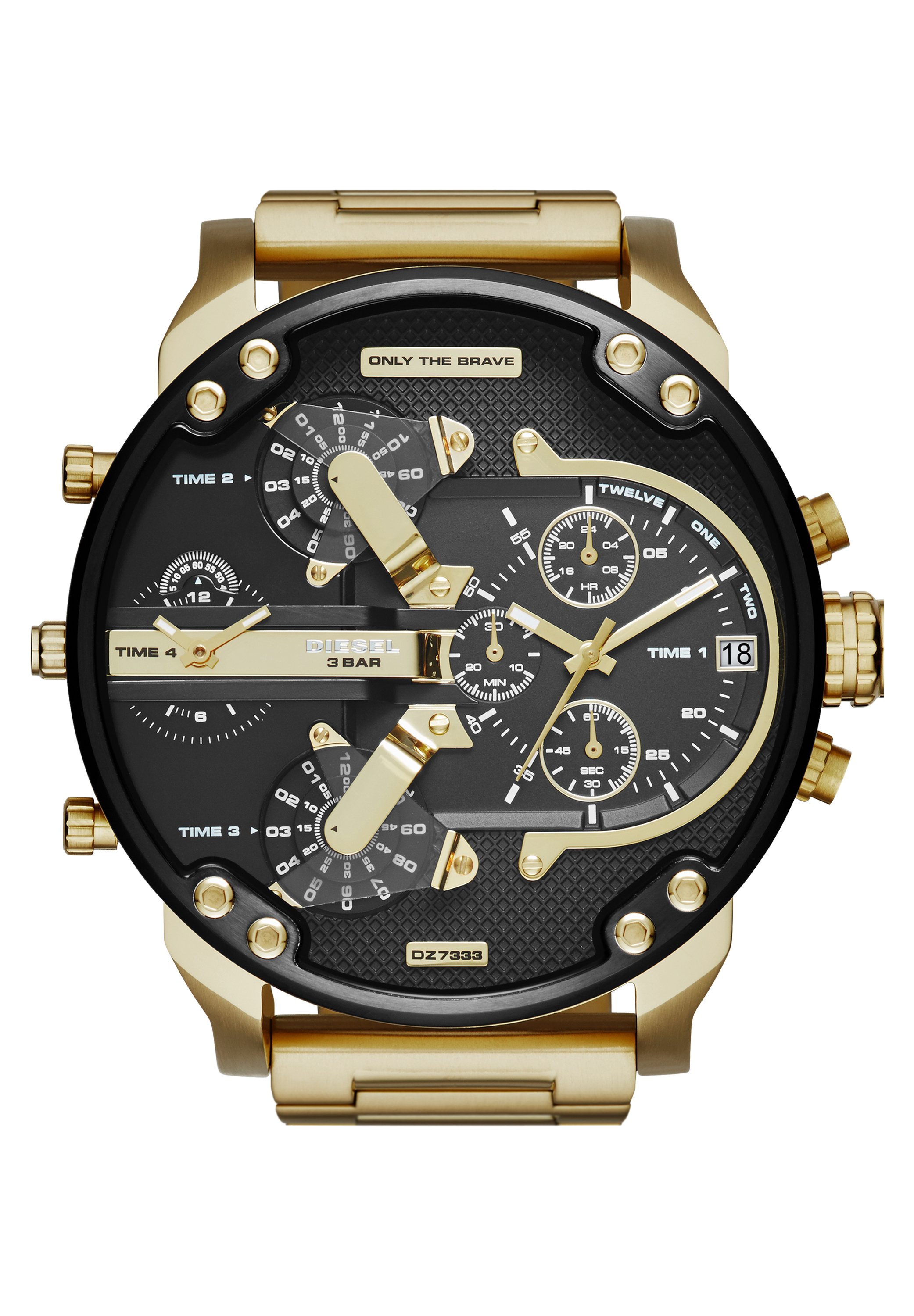 Diesel MR DADDY 2.0 - Chronograph watch - gold-coloured
