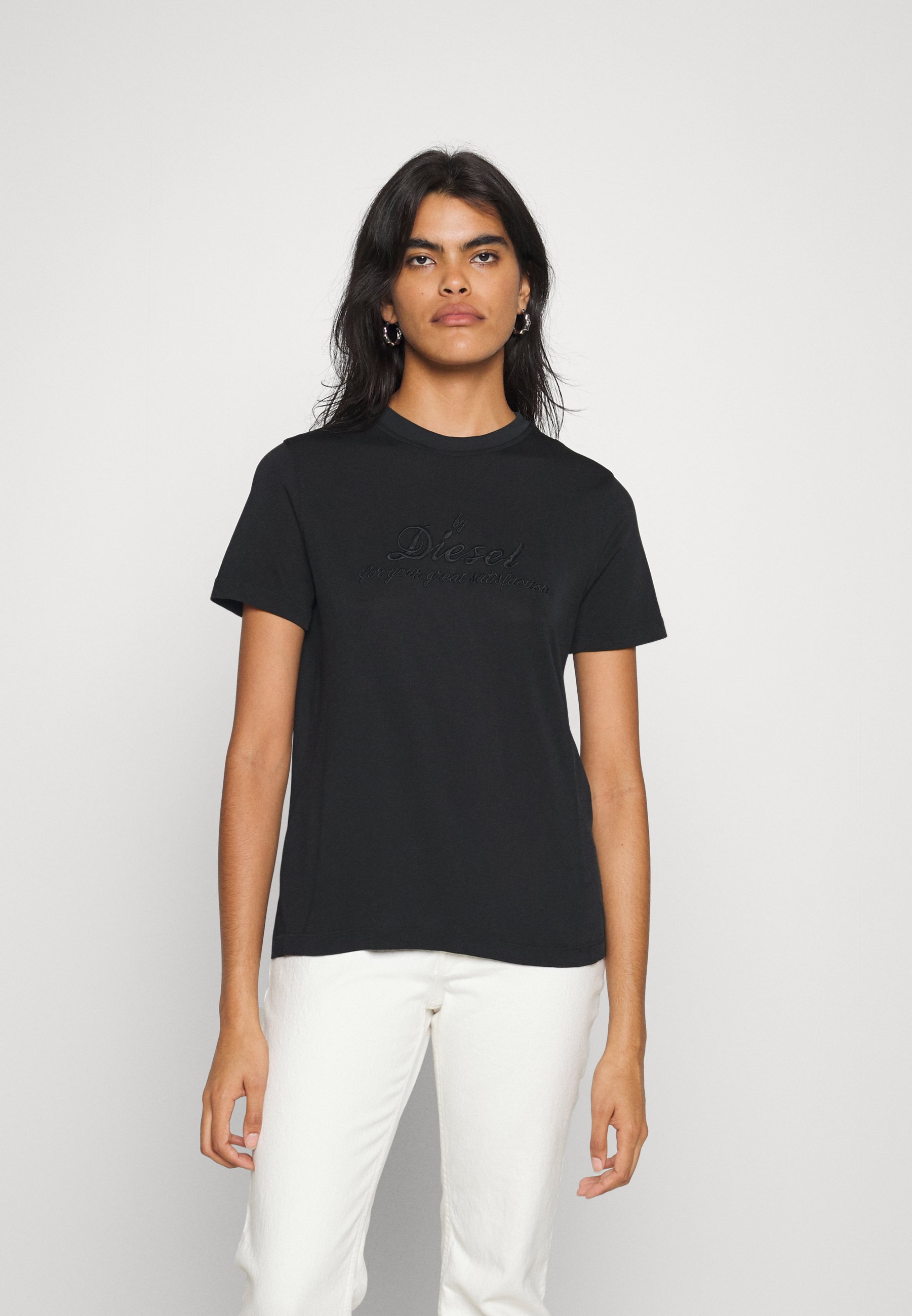 Diesel T-REG-E3 - Print T-shirt - black