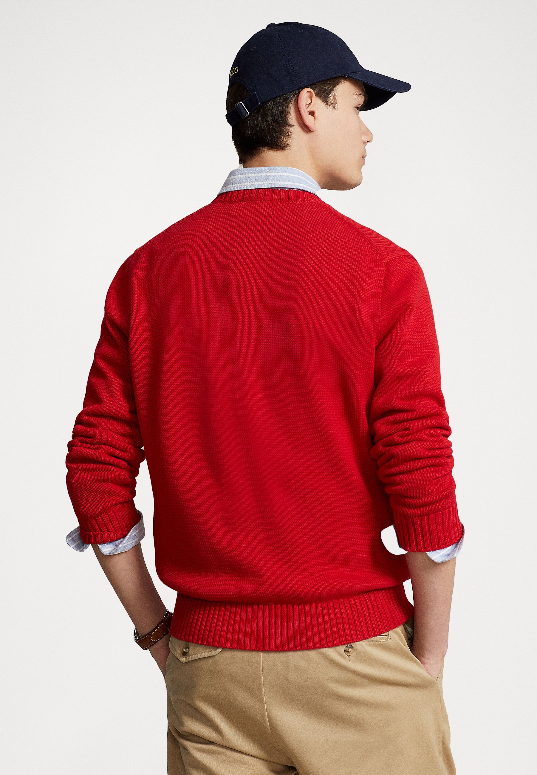 Polo Ralph Lauren LONG SLEEVE - Jumper - red