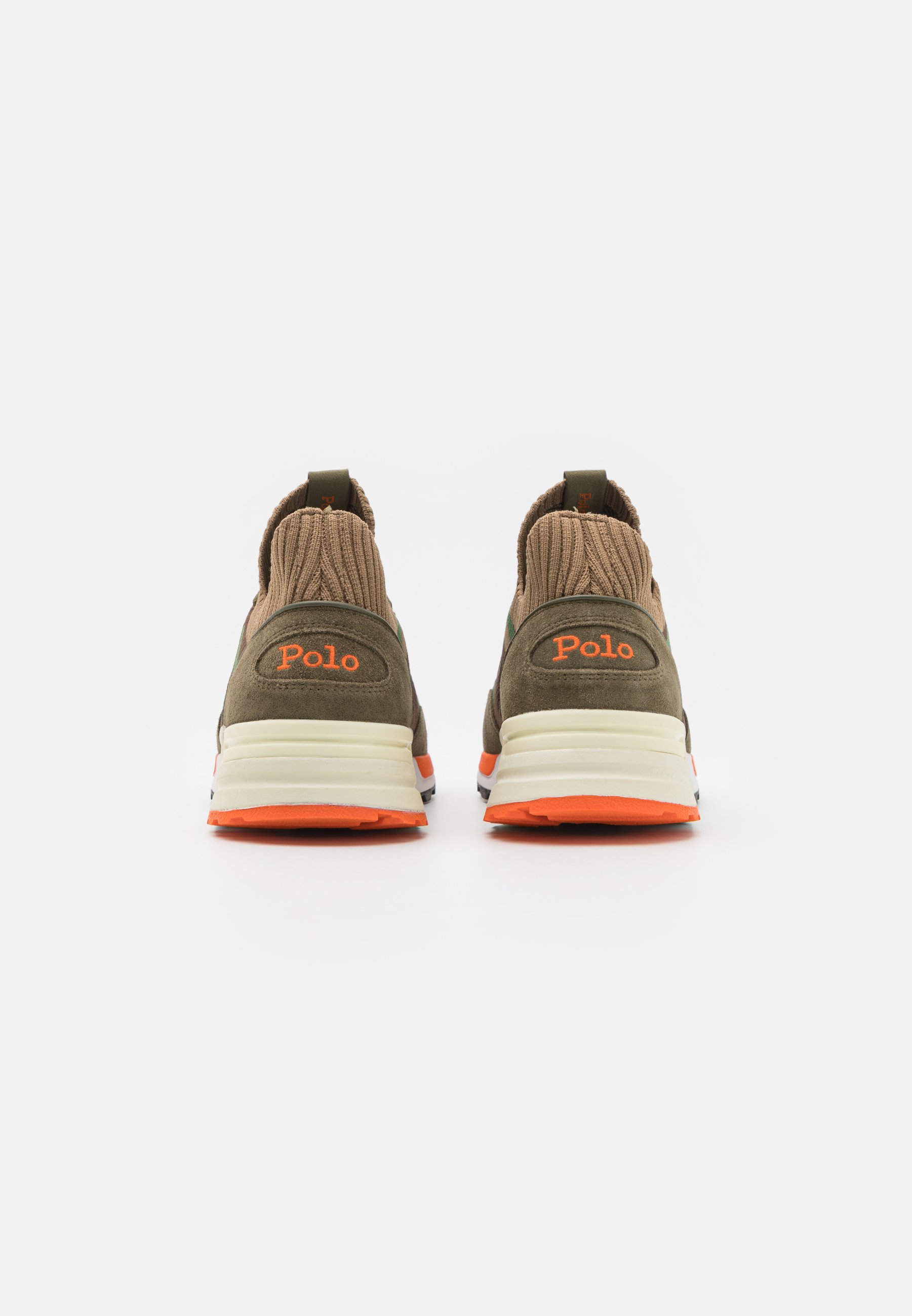 Polo Ralph Lauren TRKSTR 200II TOP LACE UNISEX - Trainers - camo/green