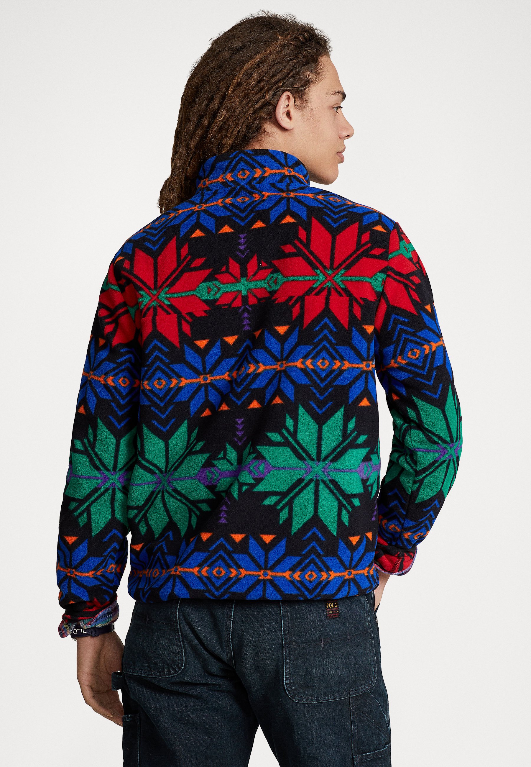 Polo Ralph Lauren LONG SLEEVE - Fleece jumper - black