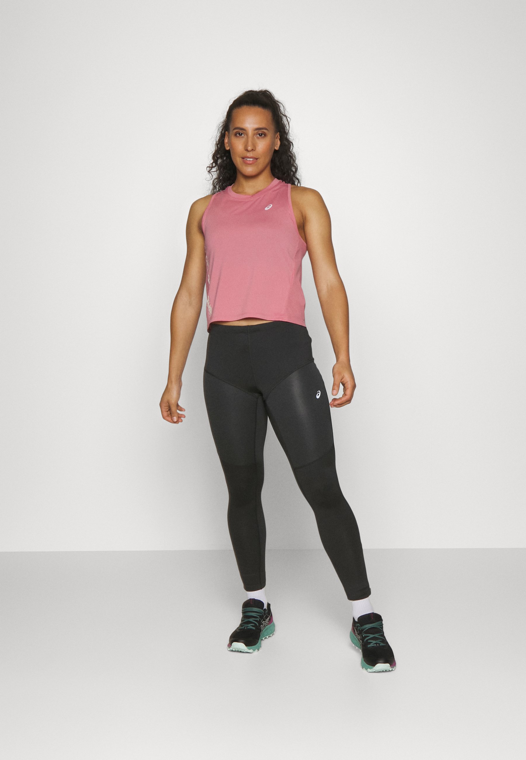 ASICS WINTER RUN - Leggings - performance black/black