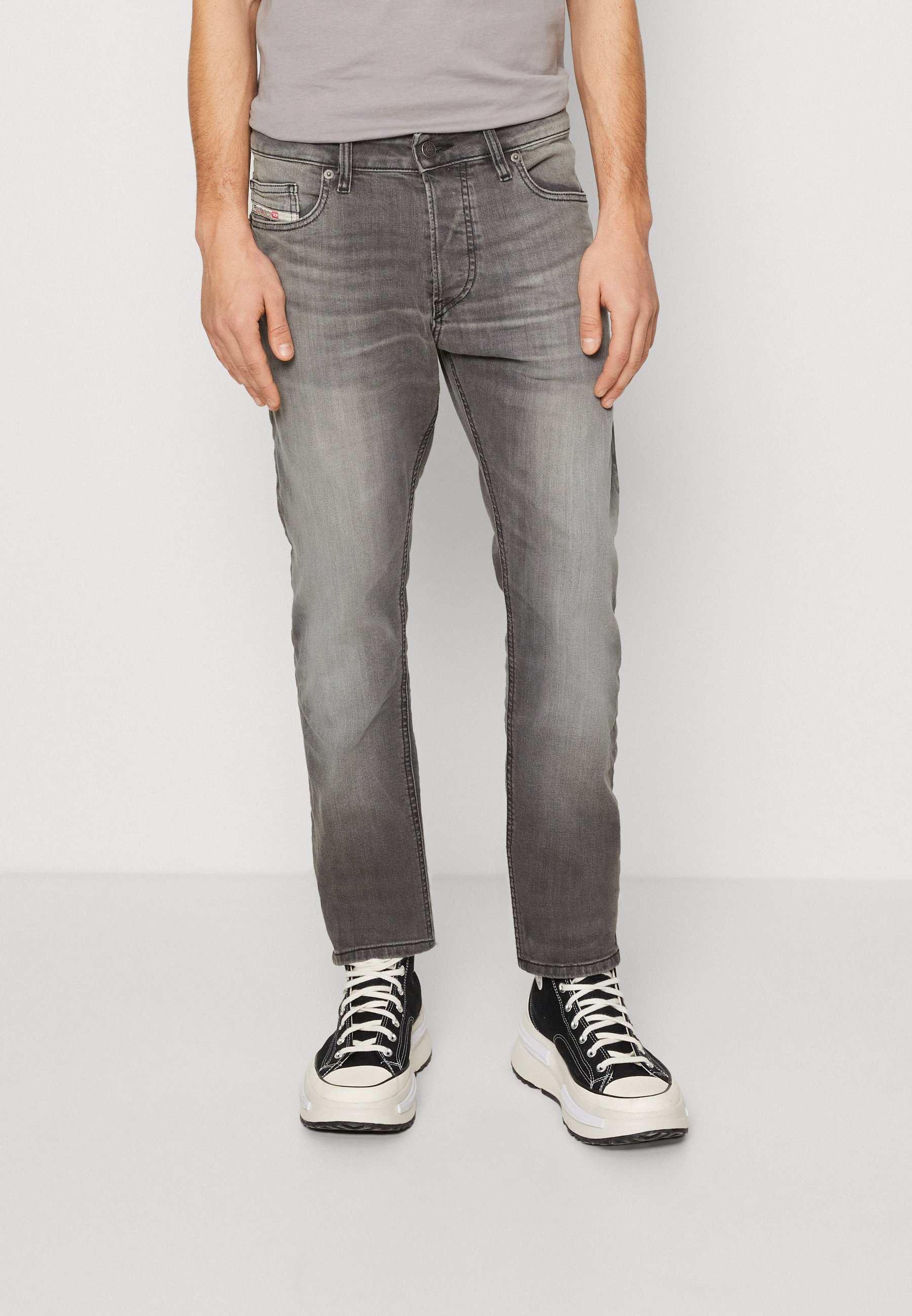 Diesel LUSTER - Slim fit jeans - black/gray/grey denim